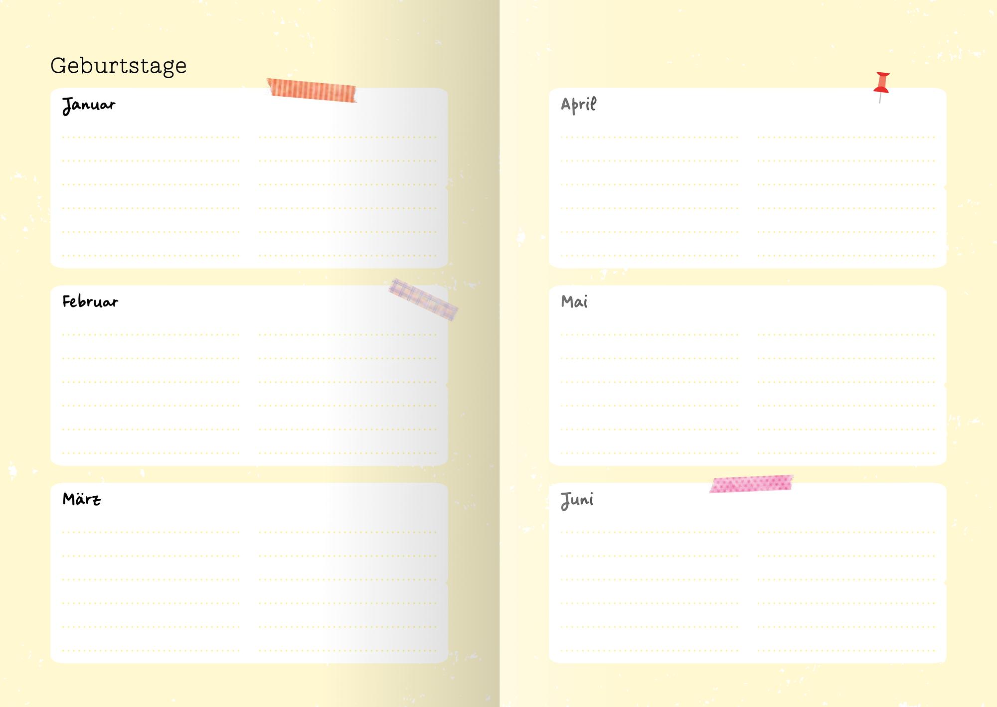 Beispielinhalt (Bild) Der Kita-Planer 2025 / 2026