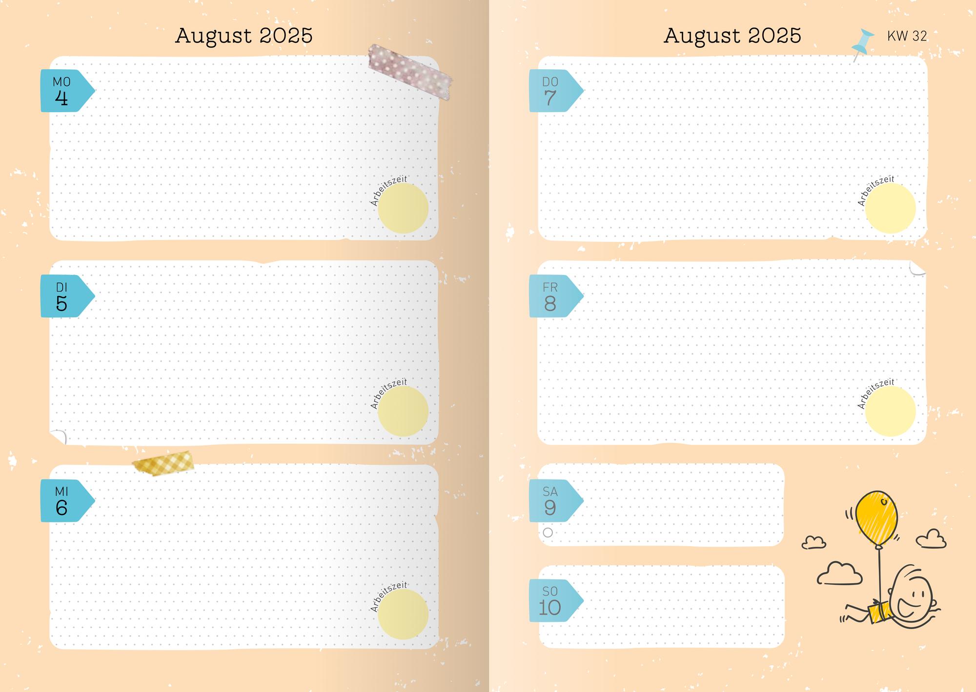 Beispielinhalt (Bild) Der Kita-Planer 2025 / 2026