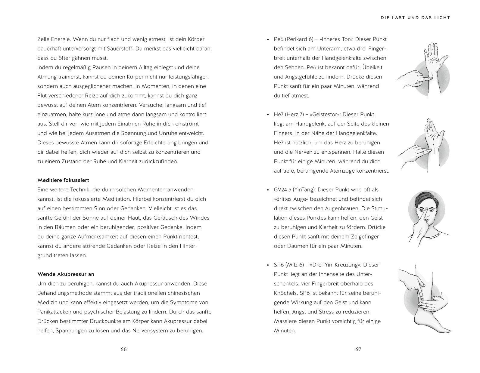 Beispielinhalt (Bild) Feine Sinne, starke Seele