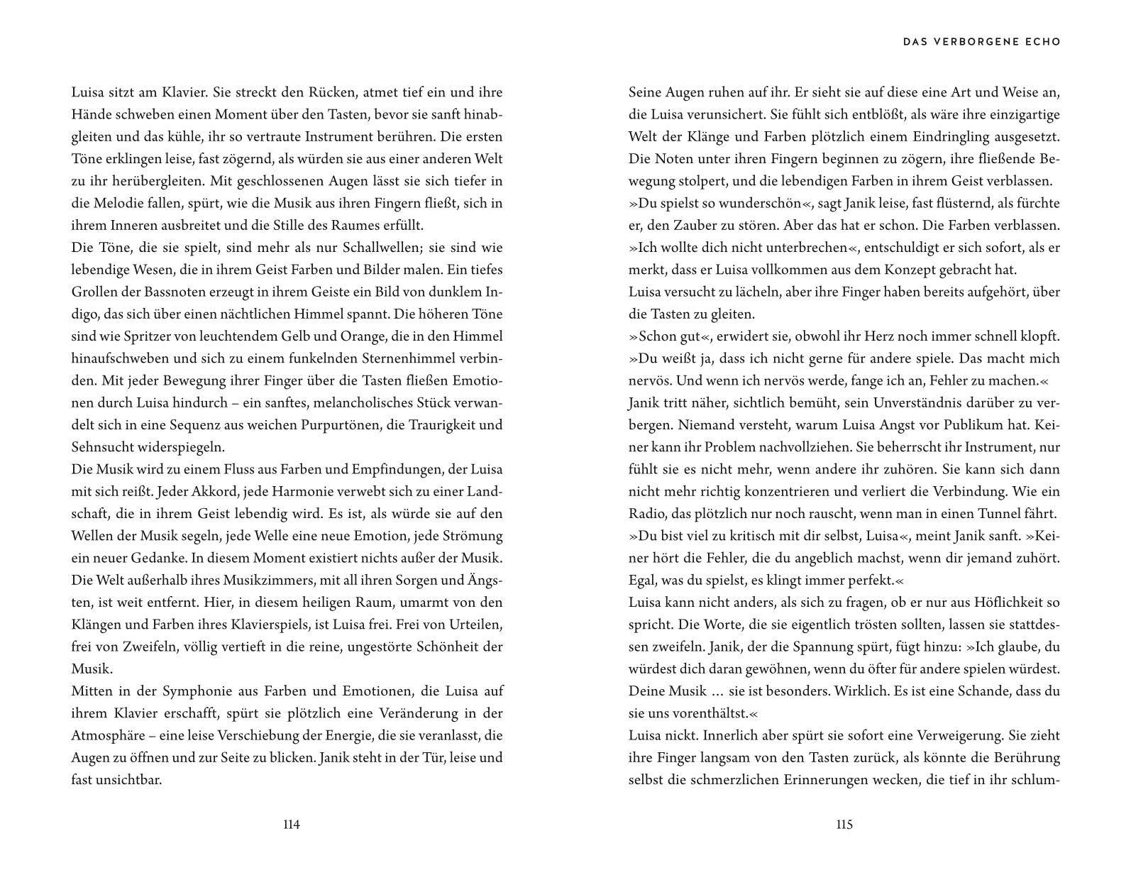 Beispielinhalt (Bild) Feine Sinne, starke Seele