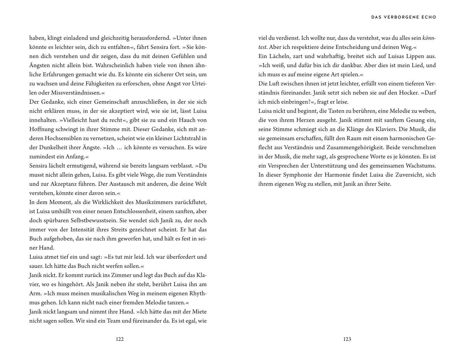 Beispielinhalt (Bild) Feine Sinne, starke Seele