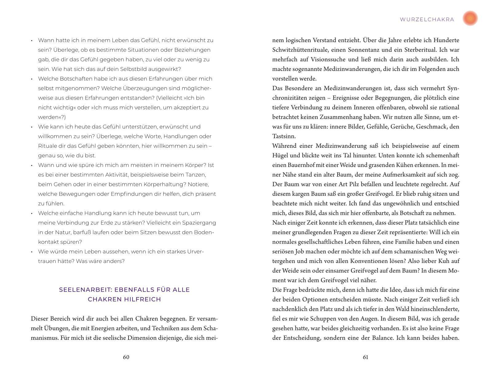 Beispielinhalt (Bild) Chakra - 7 Tore zur Seele