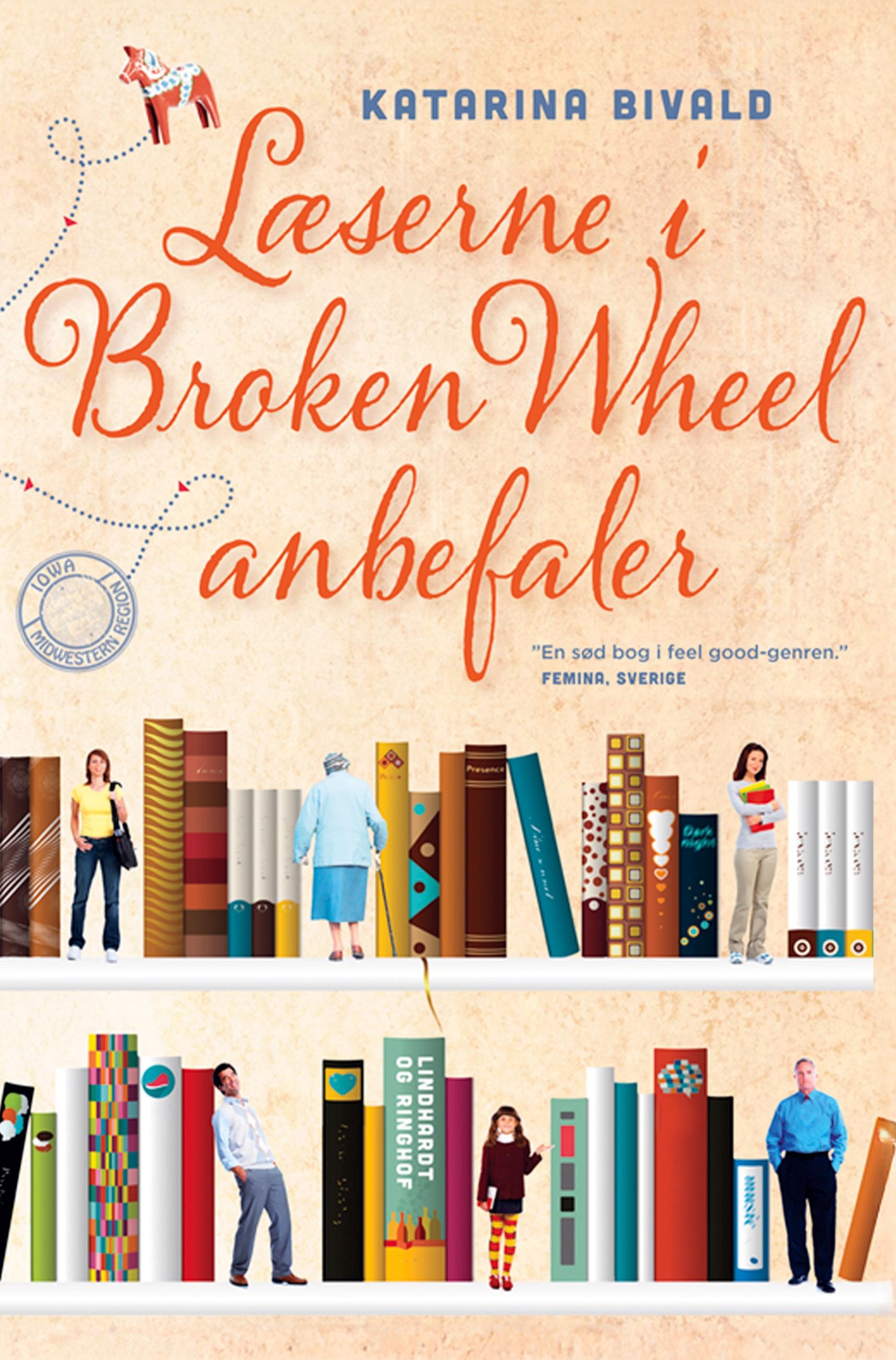 Vorderes Coverbild Læserne i Broken Wheel anbefaler