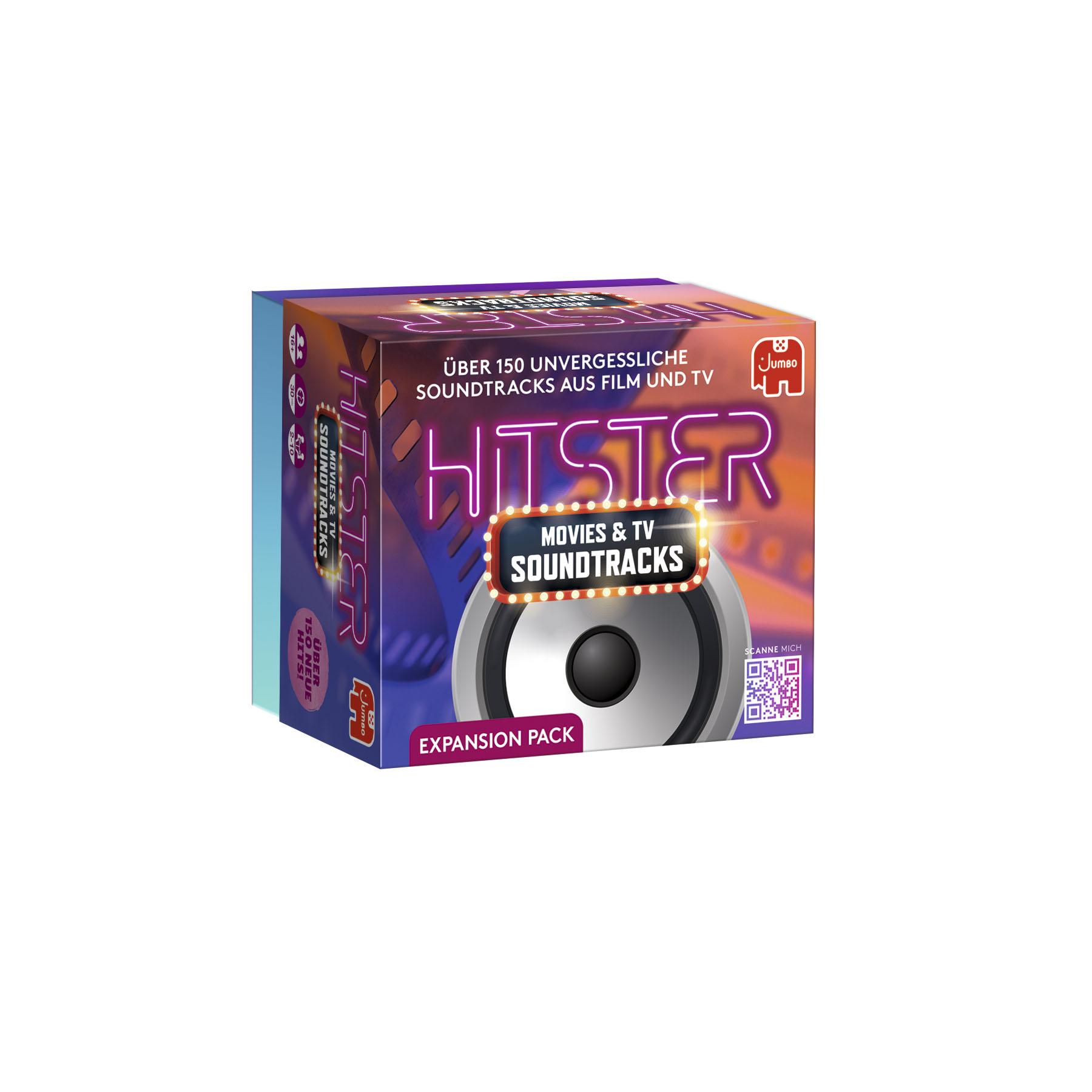 Vorderes Coverbild Hitster - Soundtracks (Erweiterung)