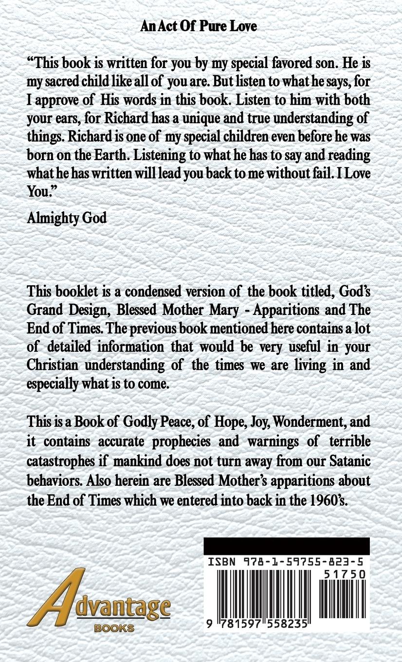 Rückseitencover Blessed Mother Mary Reveals Her Apparitions