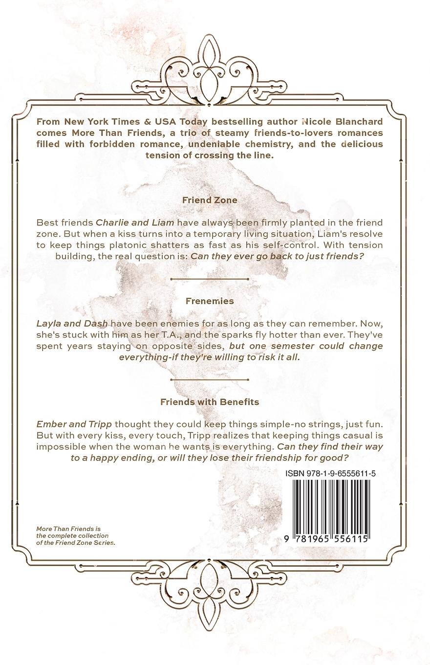 Rückseitencover More Than Friends