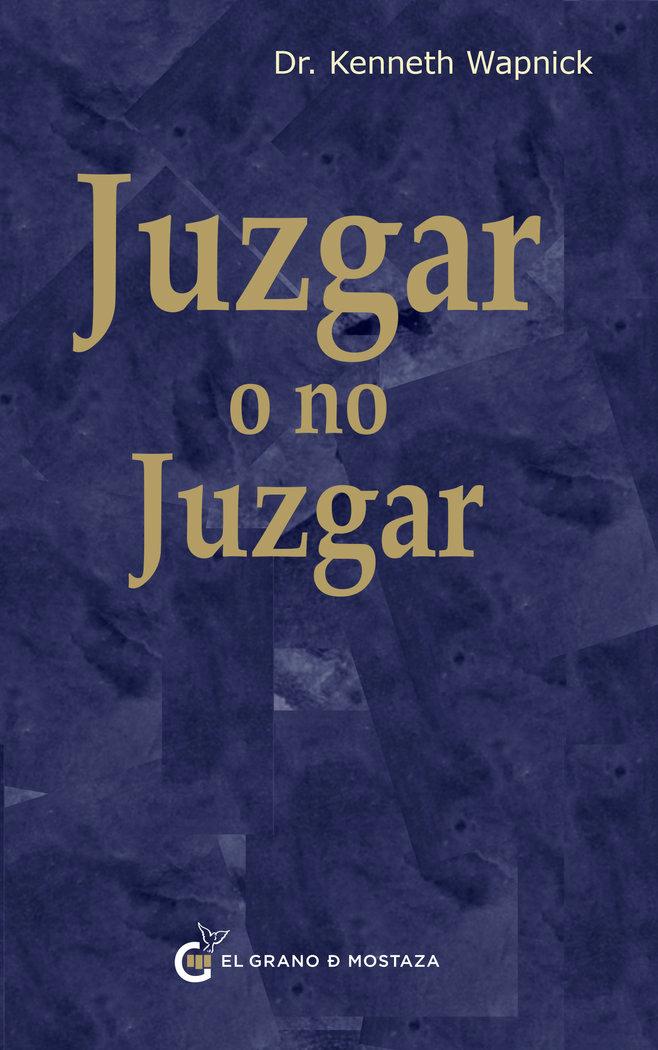 Vorderes Coverbild Juzgar O No Juzgar