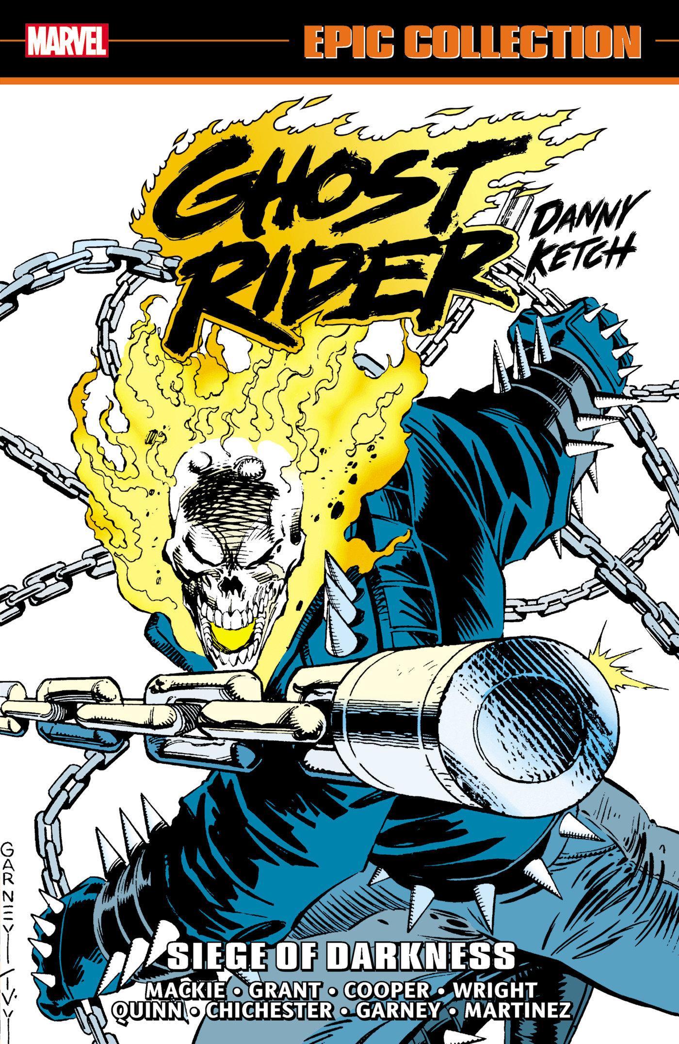 Vorderes Coverbild Ghost Rider: Danny Ketch Epic Collection: Siege of Darkness
