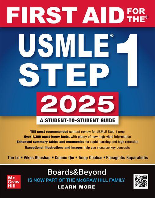 Vorderes Coverbild First Aid for the USMLE Step 1 2025