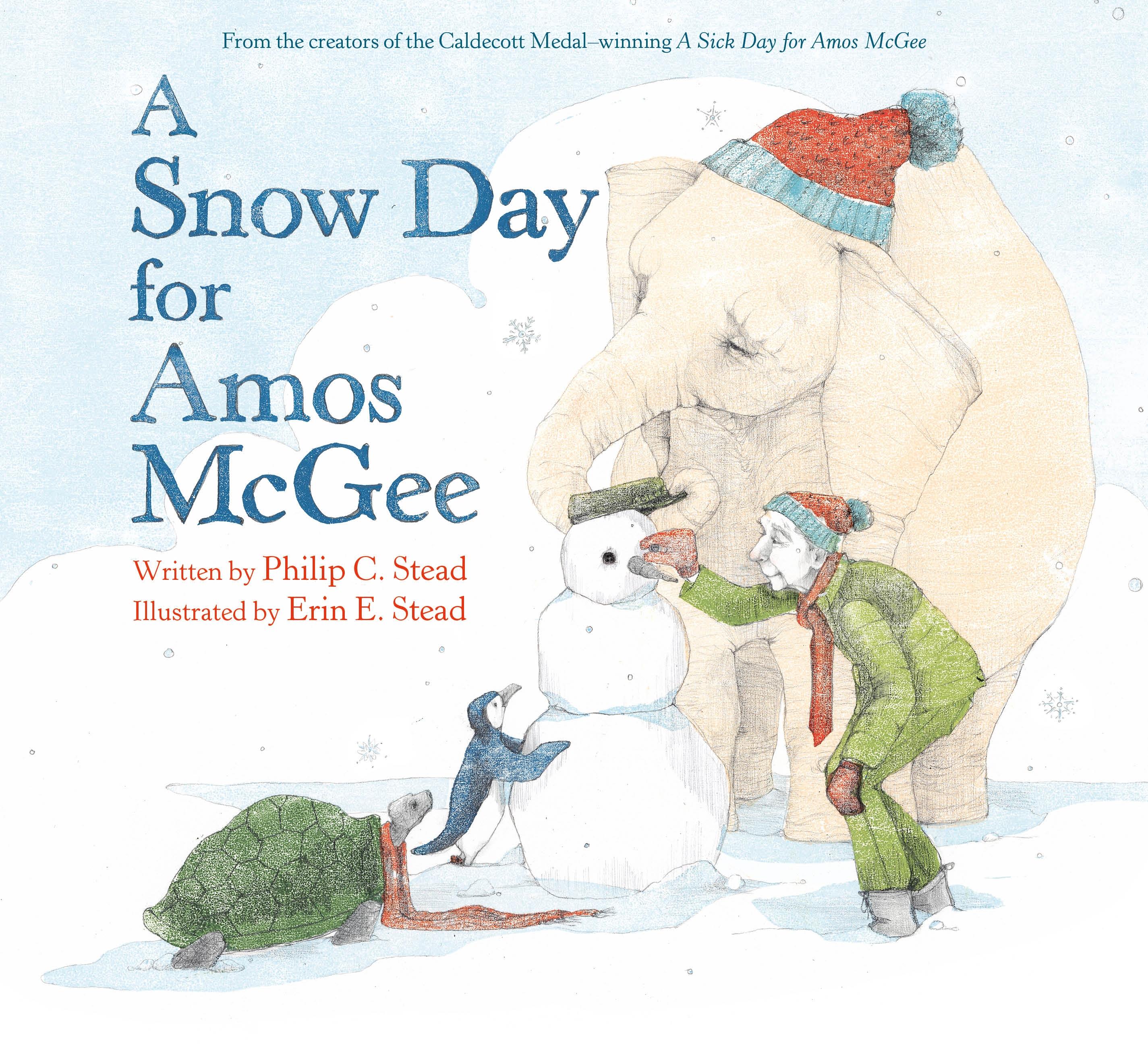 Vorderes Coverbild A Snow Day for Amos McGee