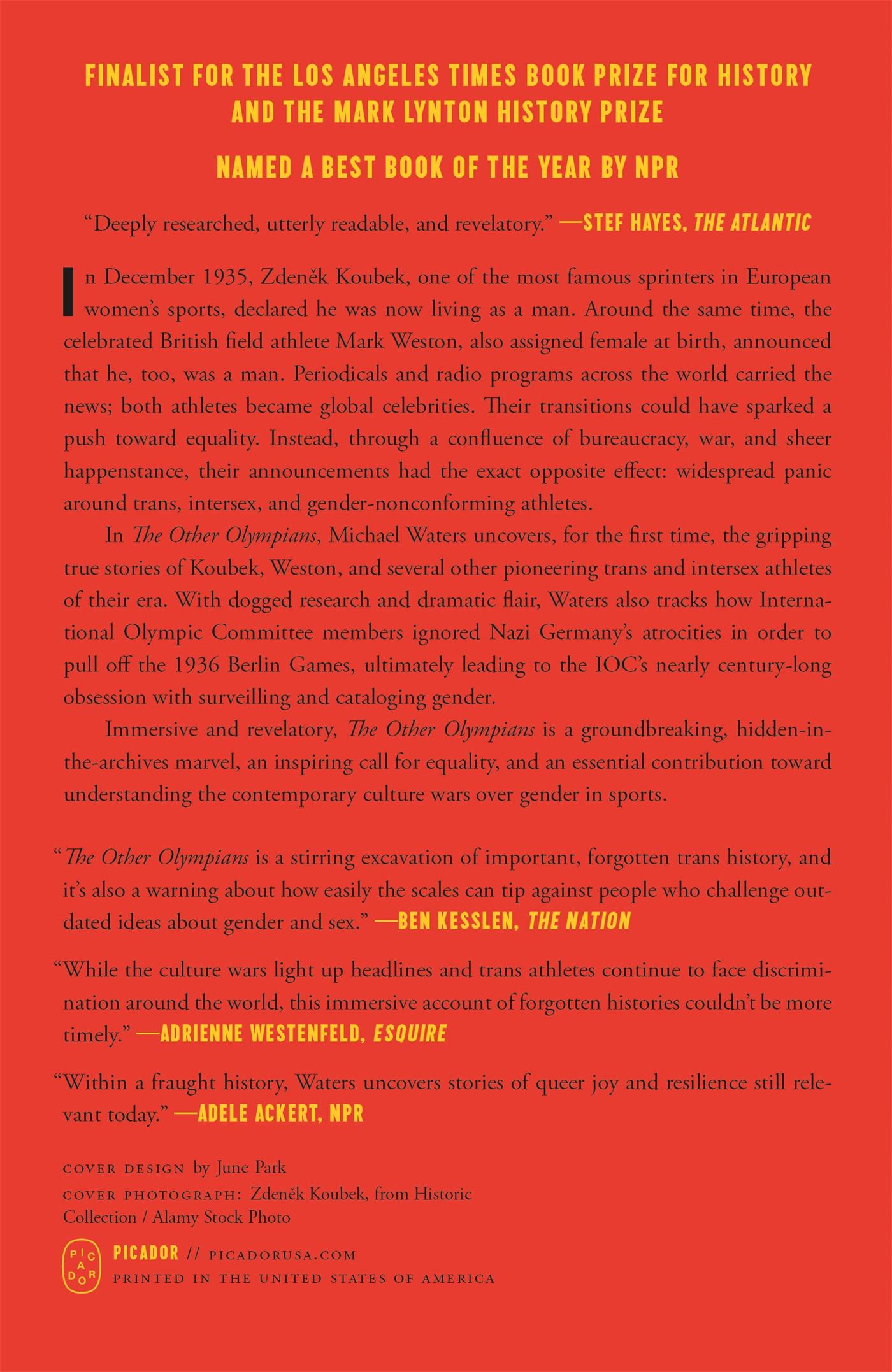 Rückseitencover The Other Olympians