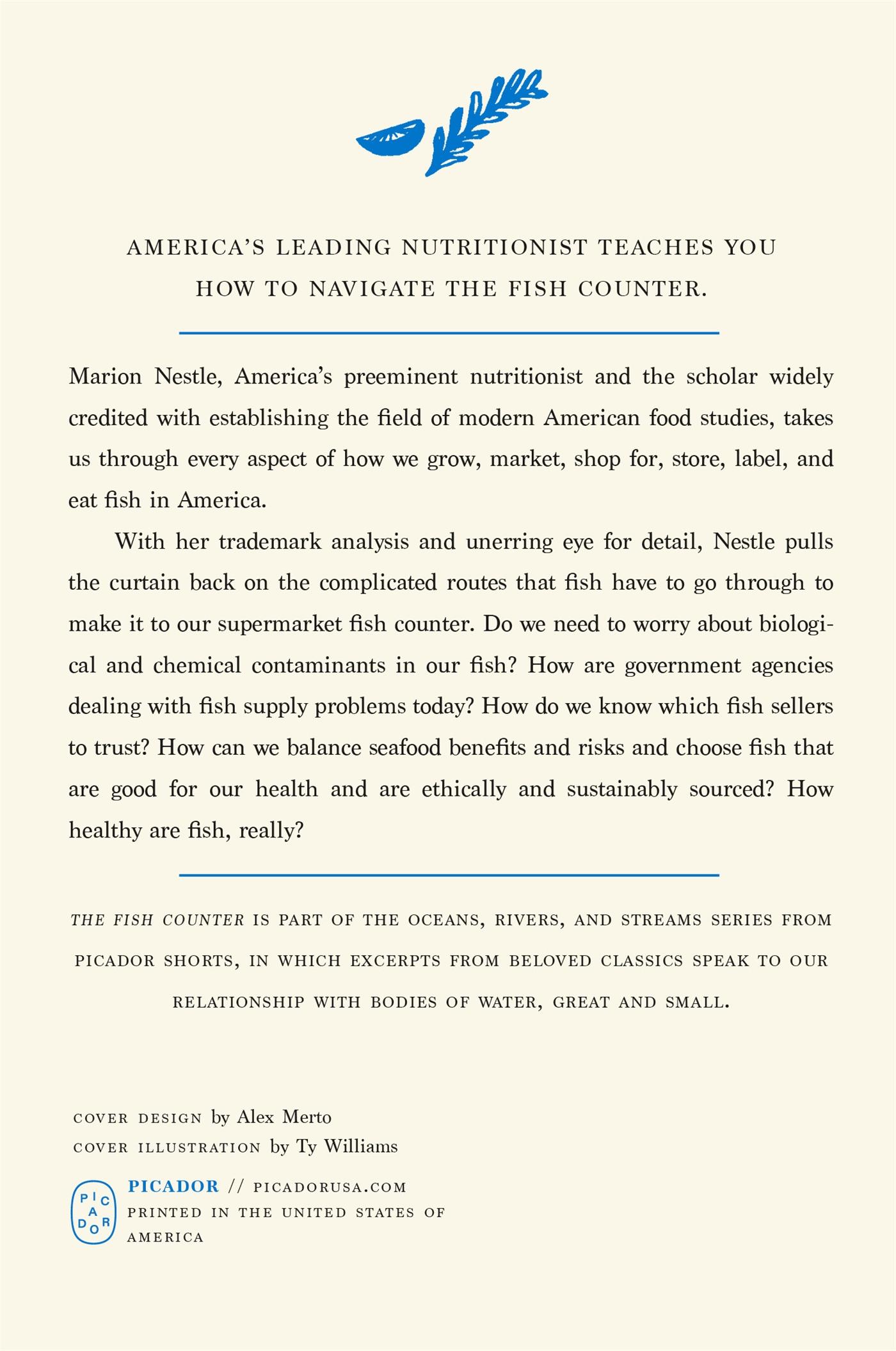 Rückseitencover The Fish Counter (Picador Shorts)