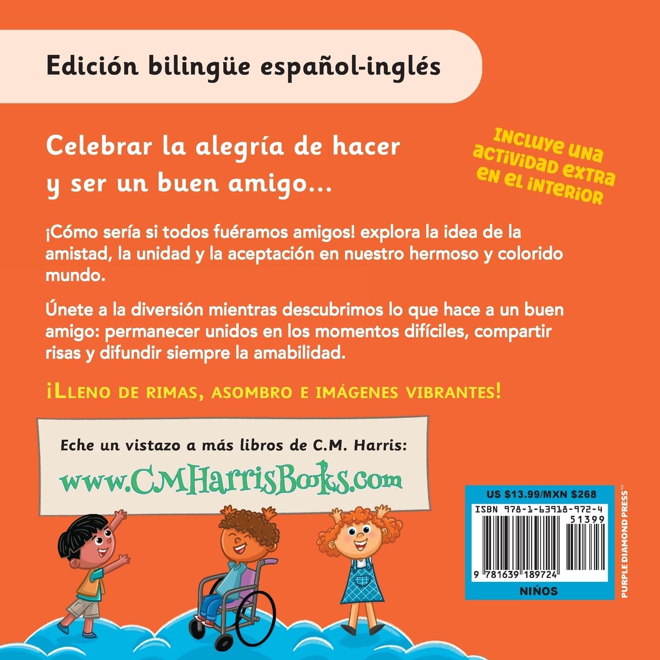 Rückseitencover ¡Cómo sería si todos fuéramos amigos!