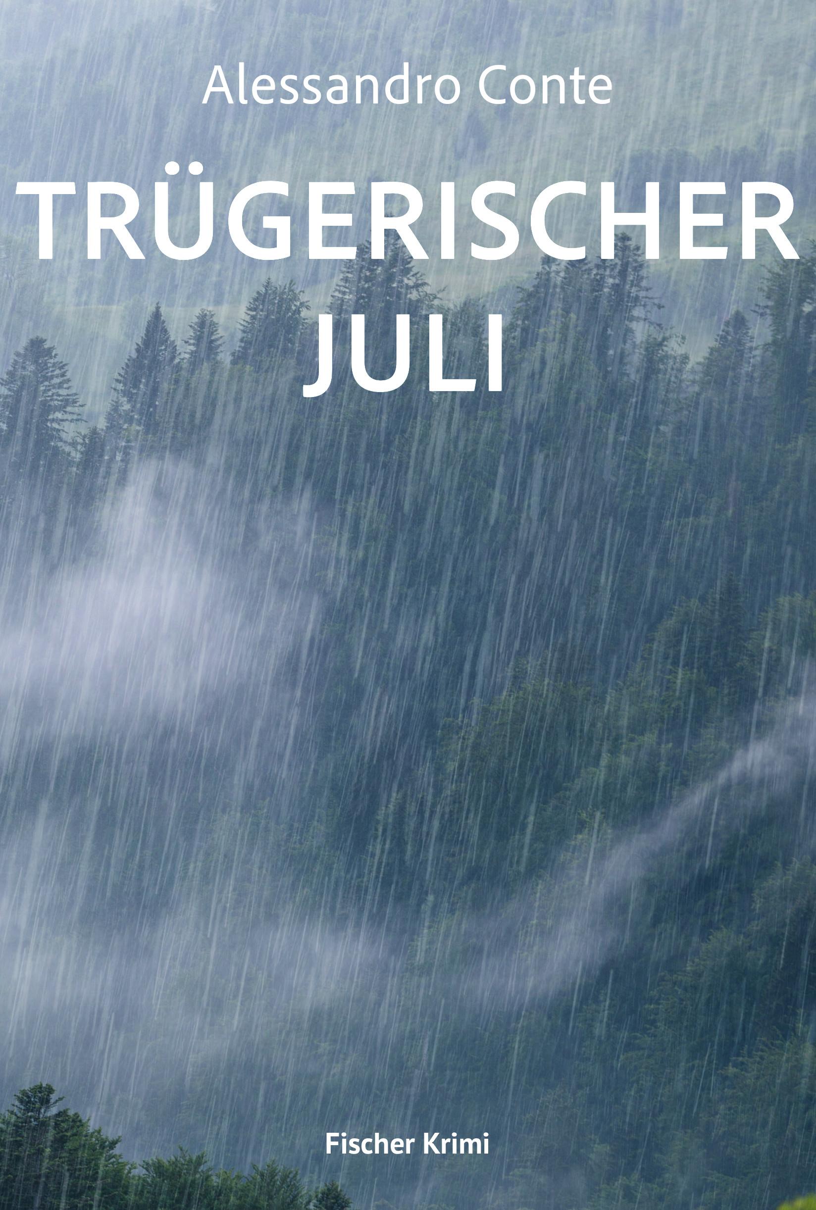 Vorderes Coverbild Trügerischer Juli