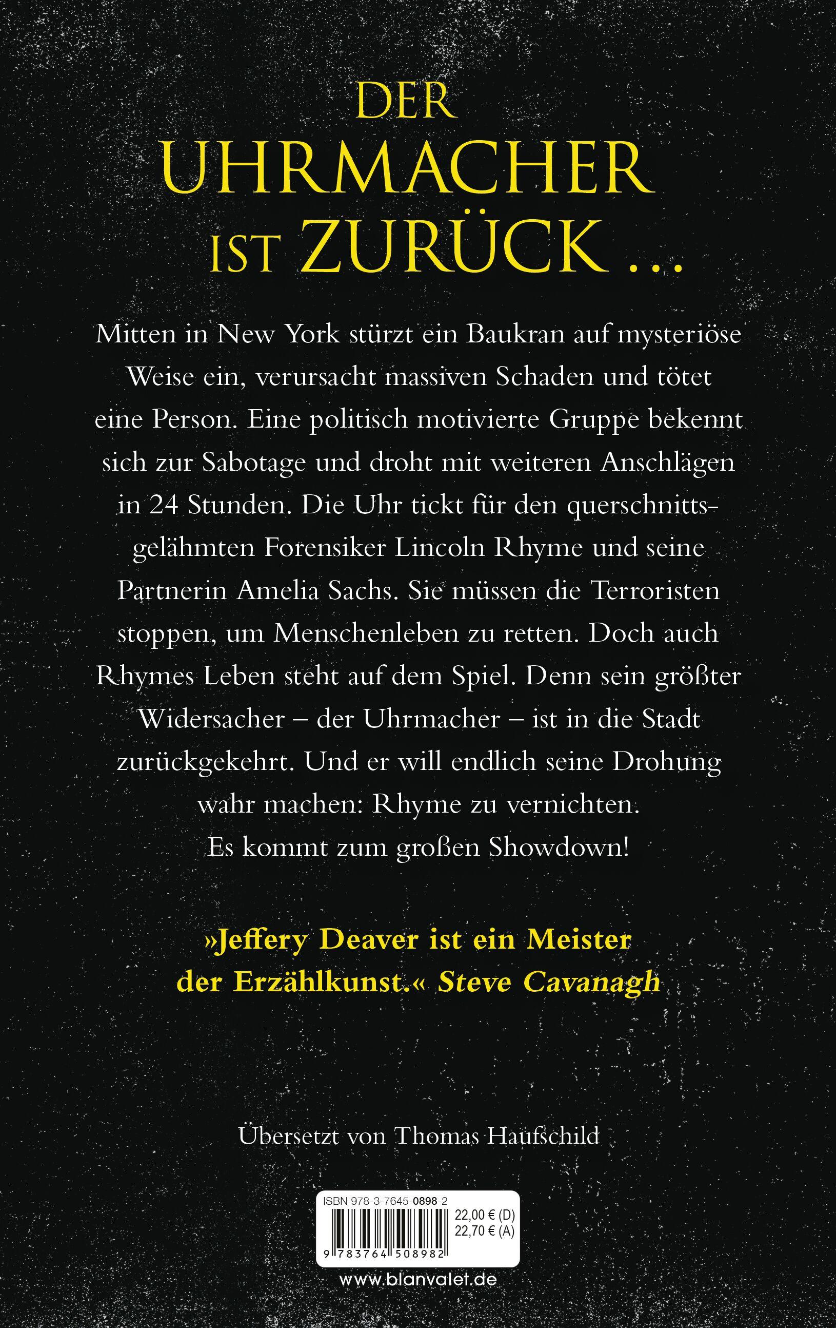 Beispielinhalt (Bild) Die Rache des Uhrmachers