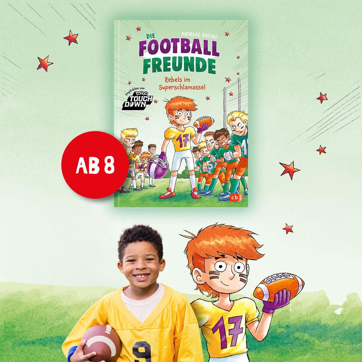 Beispielinhalt (Bild) Die Football-Freunde - Rebels im Superschlamassel