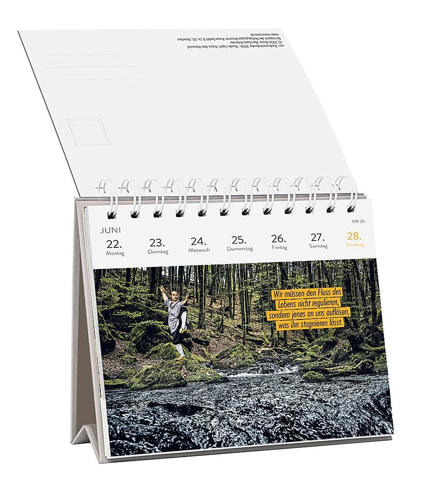 Beispielinhalt (Bild) Postkartenkalender 2026: Shaolin Spirit