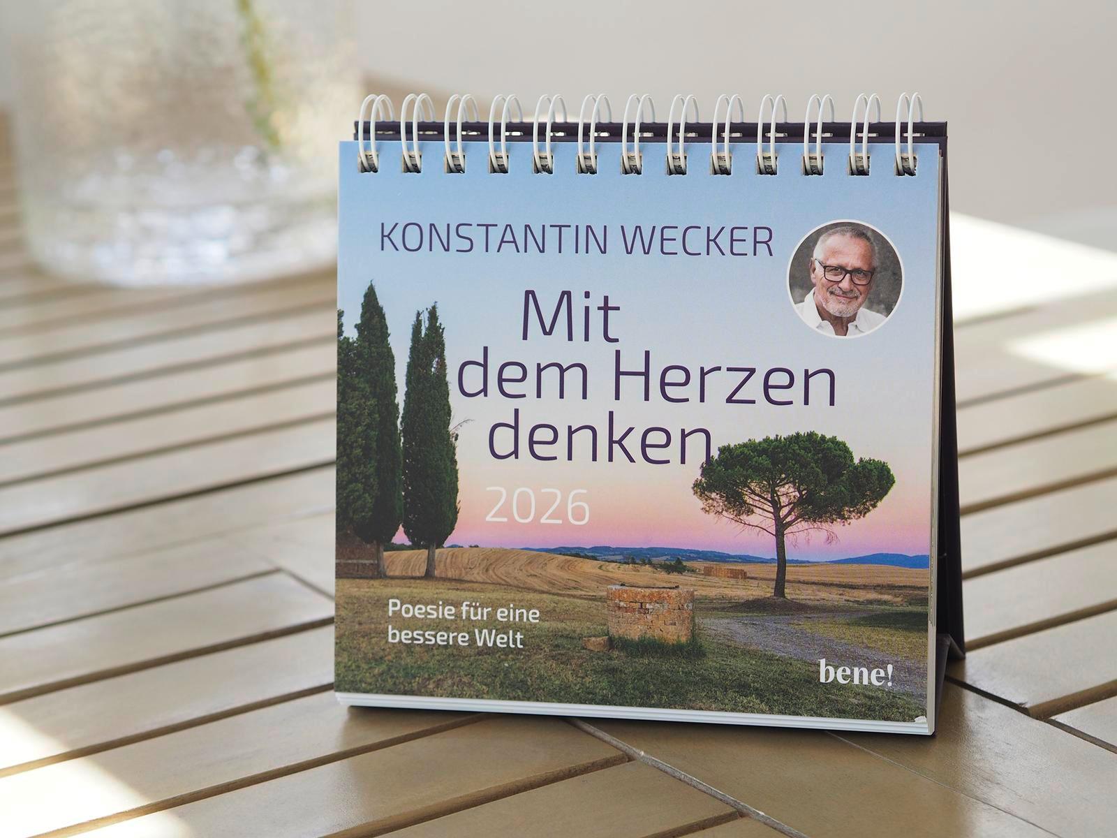 Beispielinhalt (Bild) Wochenkalender 2026: Mit dem Herzen denken