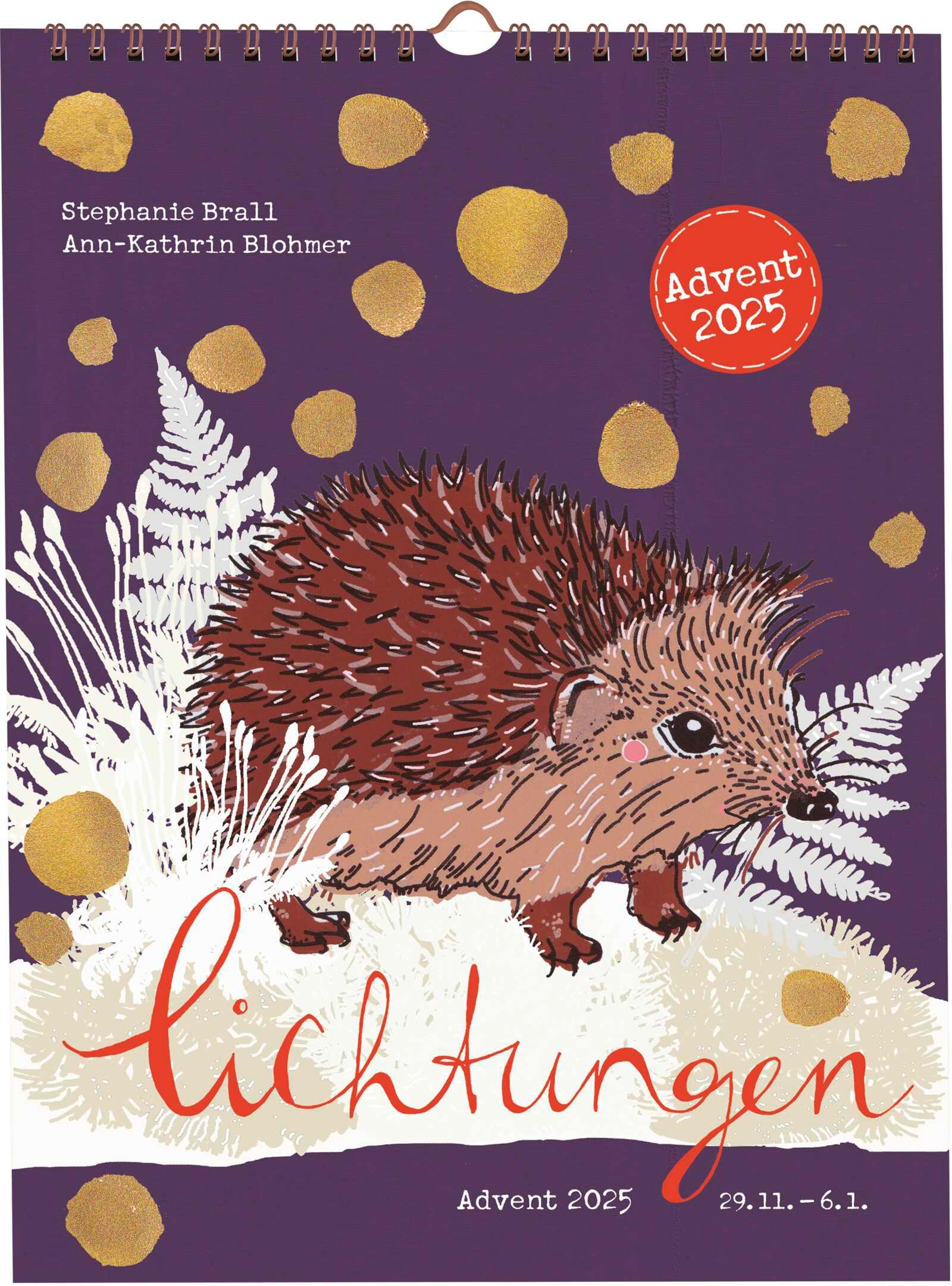 Vorderes Coverbild Lichtungen Advent 2025