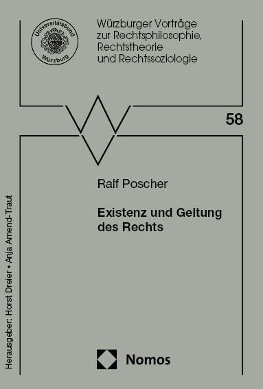 Vorderes Coverbild Existenz und Geltung des Rechts