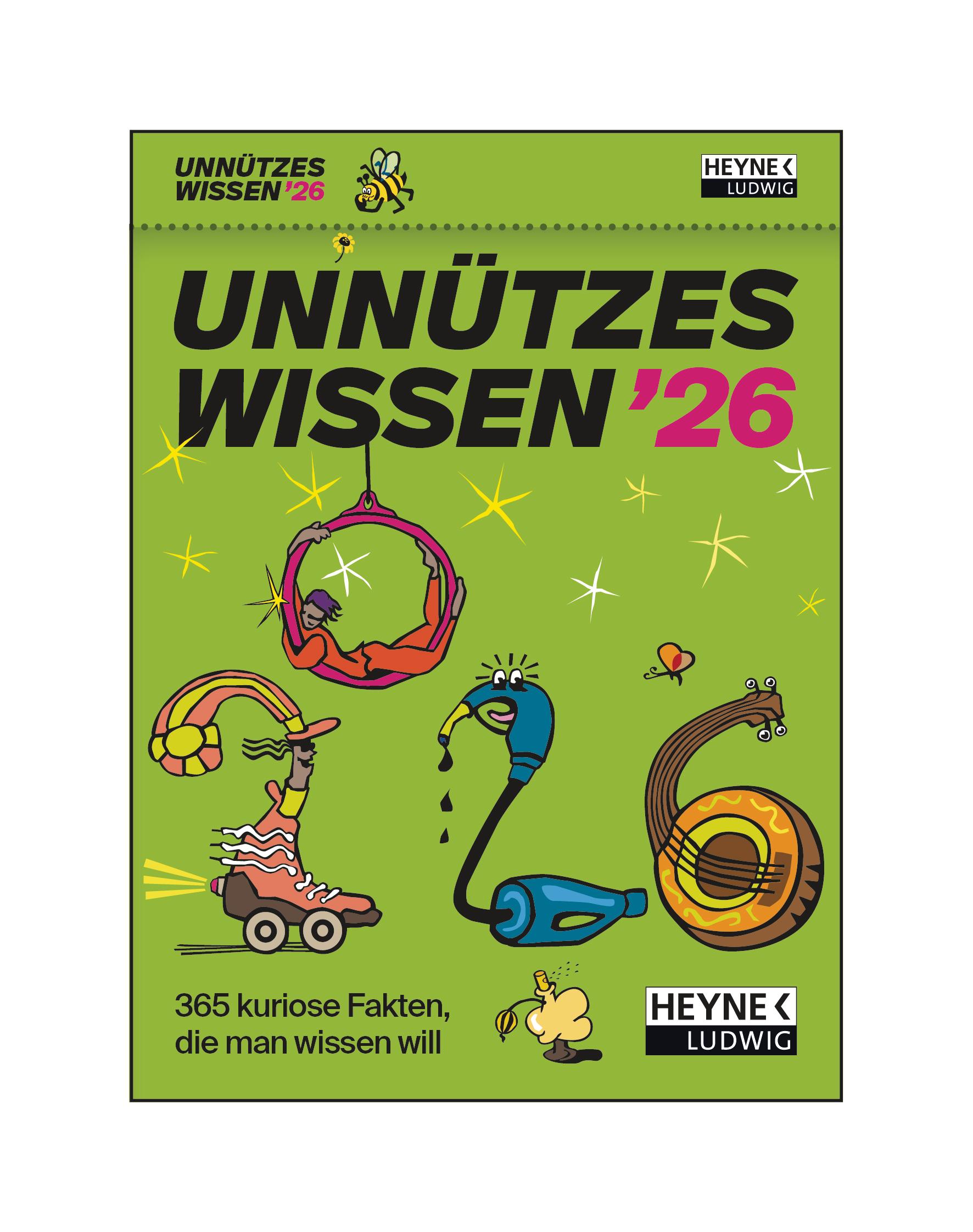 Vorderes Coverbild Unnützes Wissen 2026