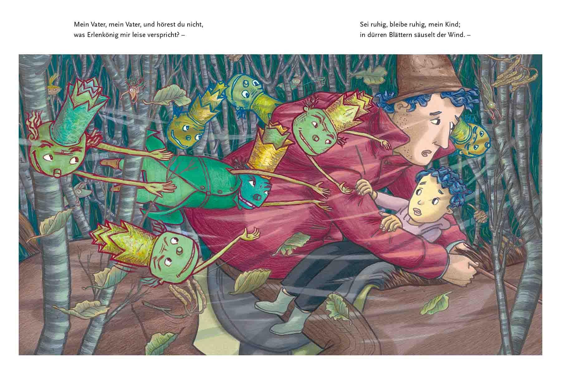 Beispielinhalt (Bild) Der Erlkönig