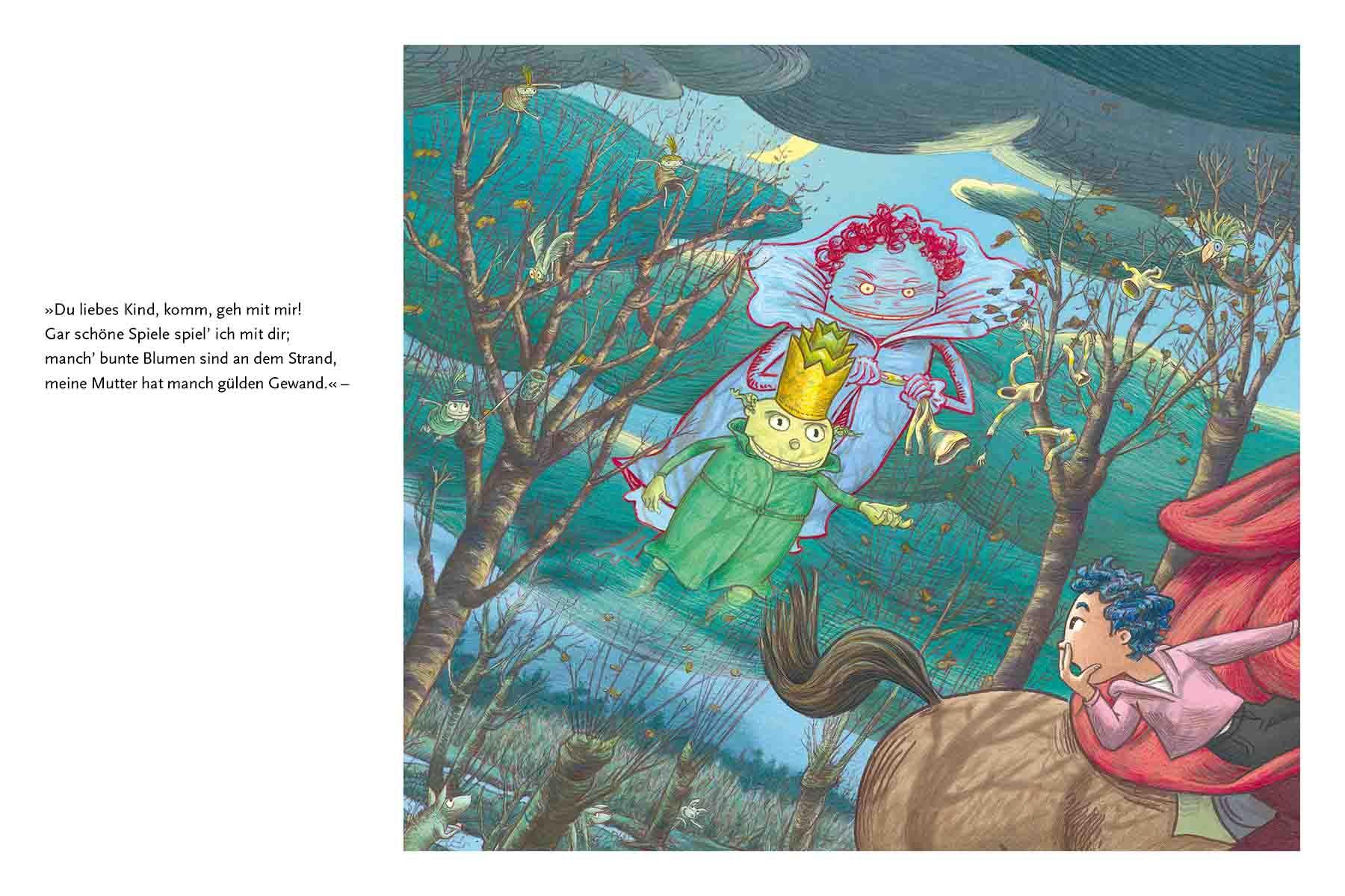 Beispielinhalt (Bild) Der Erlkönig