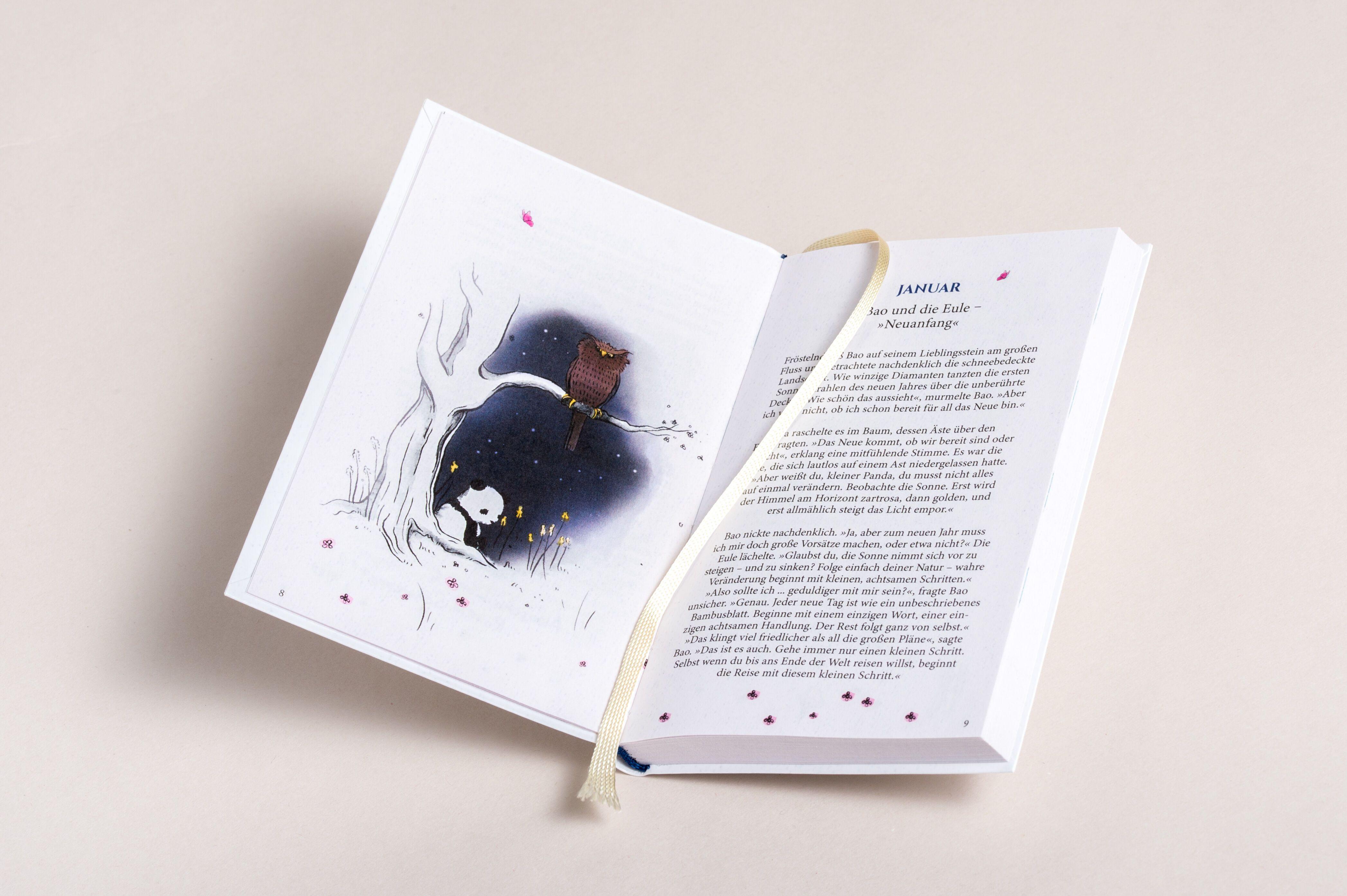 Beispielinhalt (Bild) Mit dem kleinen Panda durch das Jahr 2026