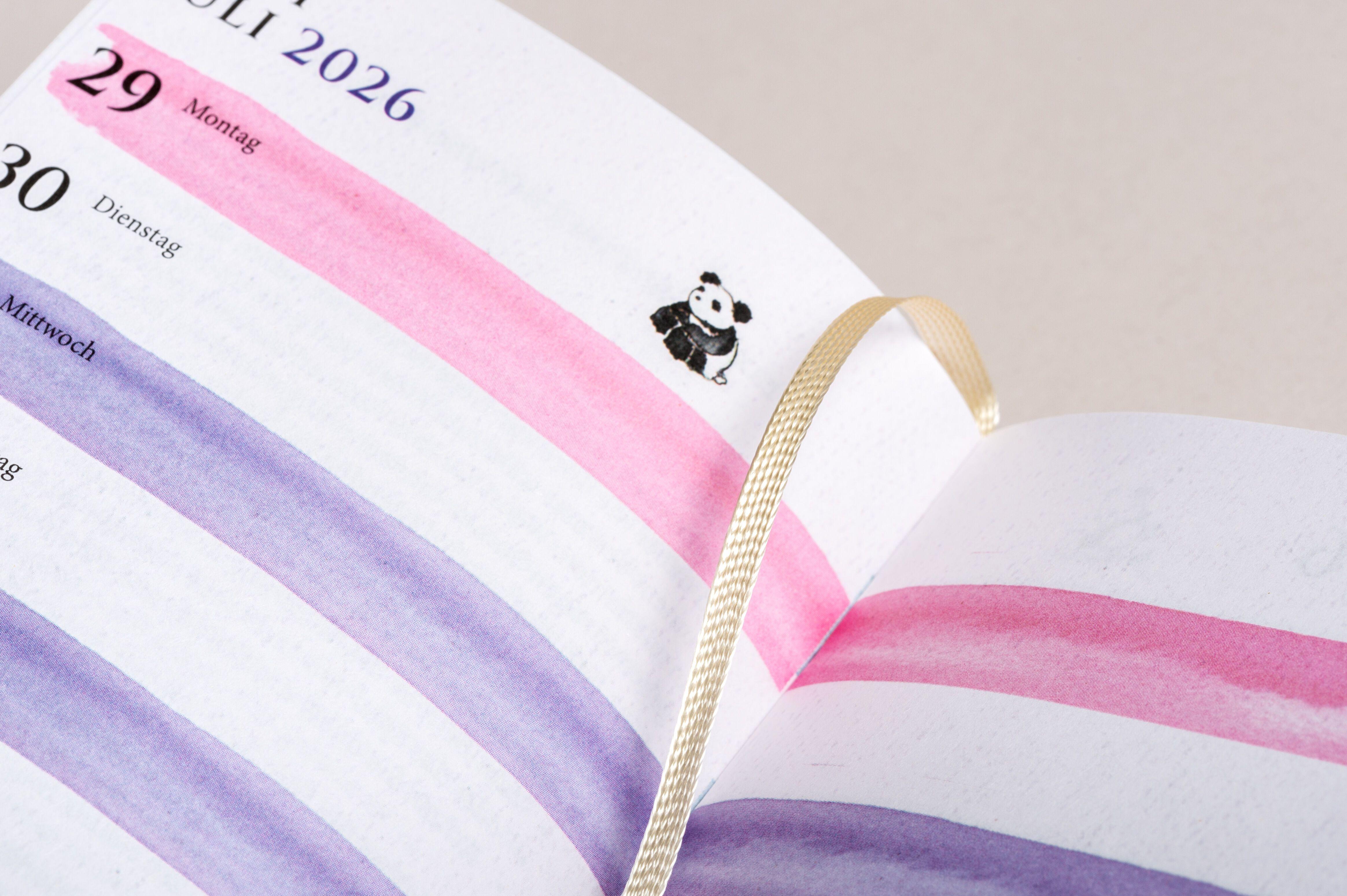 Beispielinhalt (Bild) Mit dem kleinen Panda durch das Jahr 2026