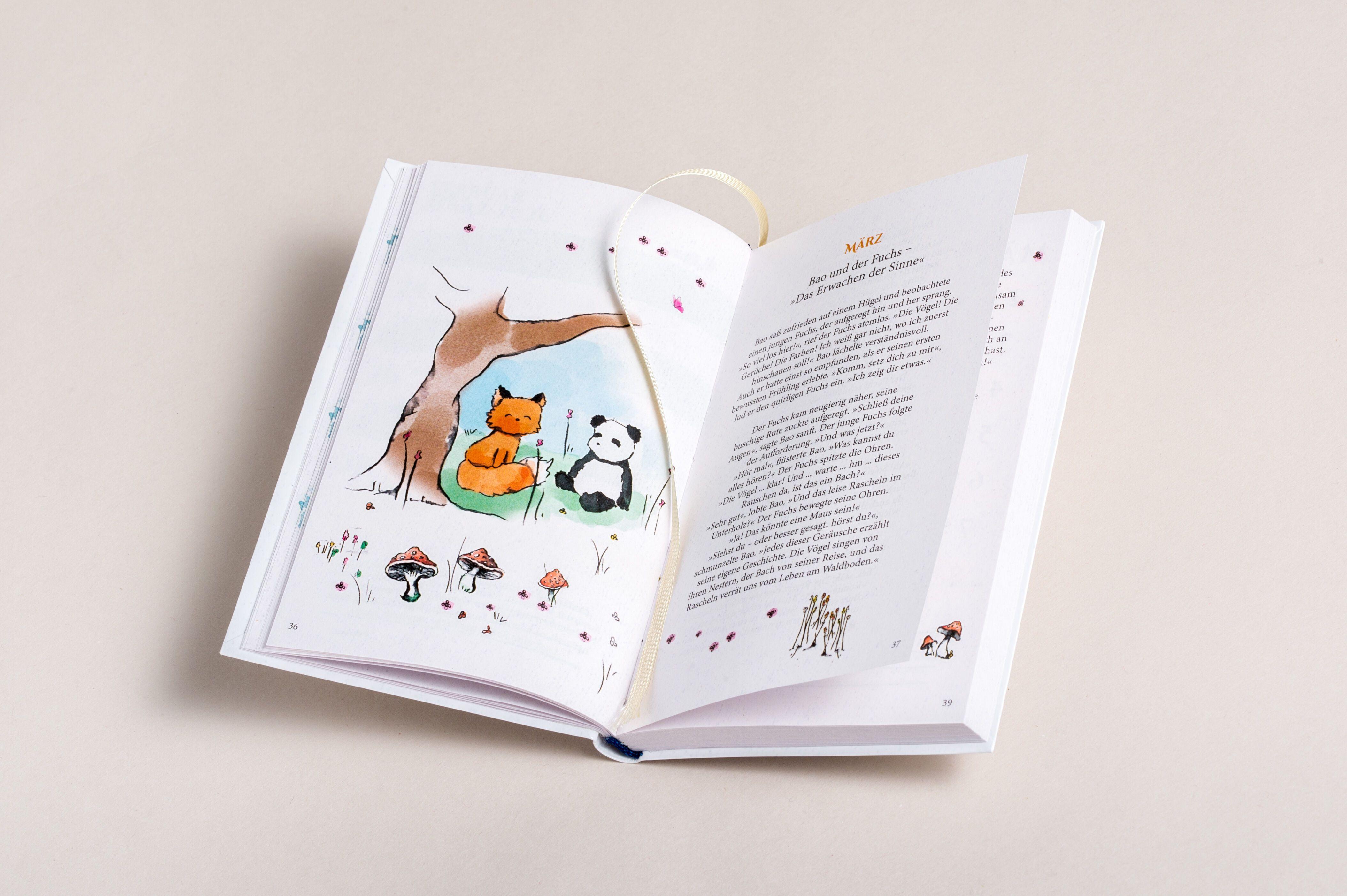 Beispielinhalt (Bild) Mit dem kleinen Panda durch das Jahr 2026