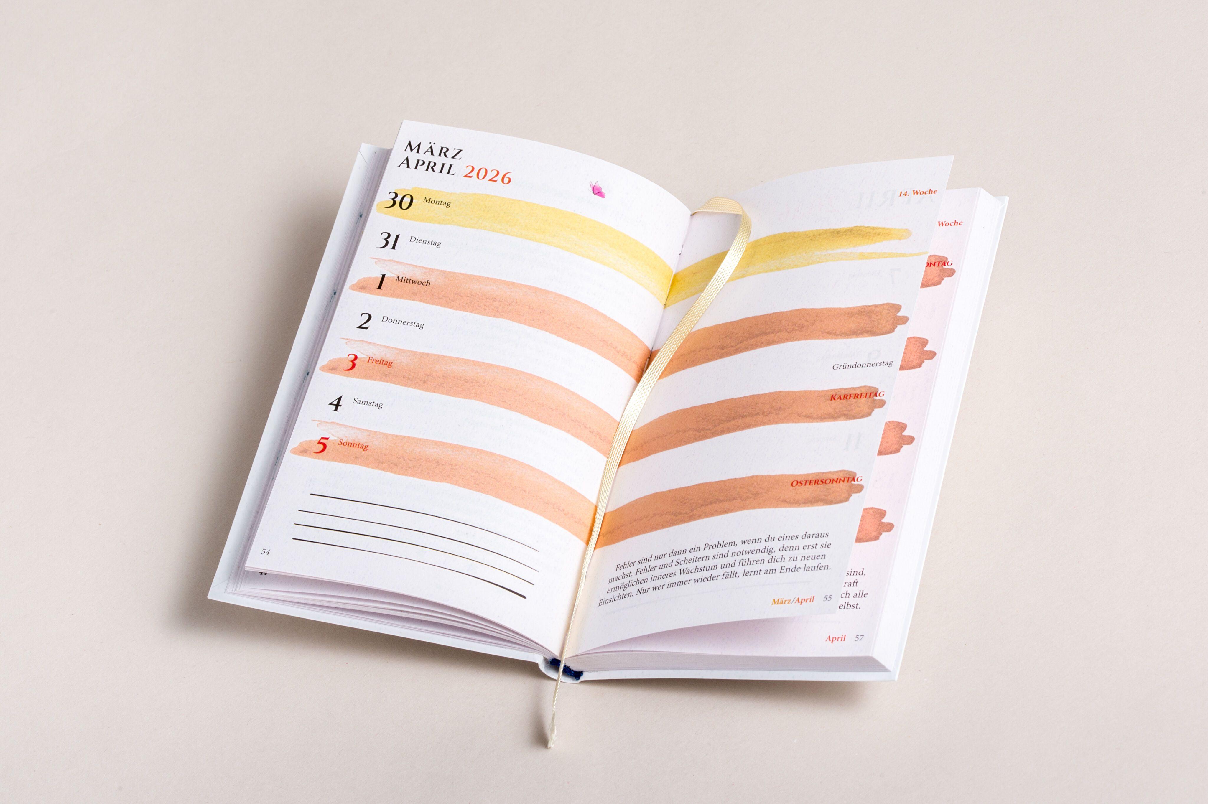 Beispielinhalt (Bild) Mit dem kleinen Panda durch das Jahr 2026