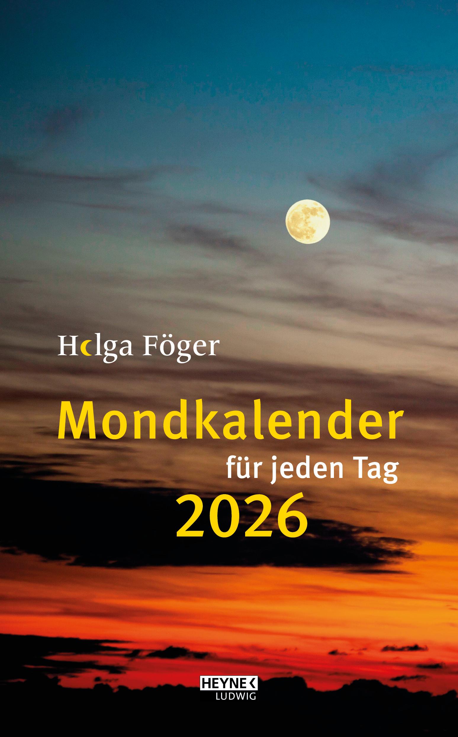 Vorderes Coverbild Mondkalender für jeden Tag 2026