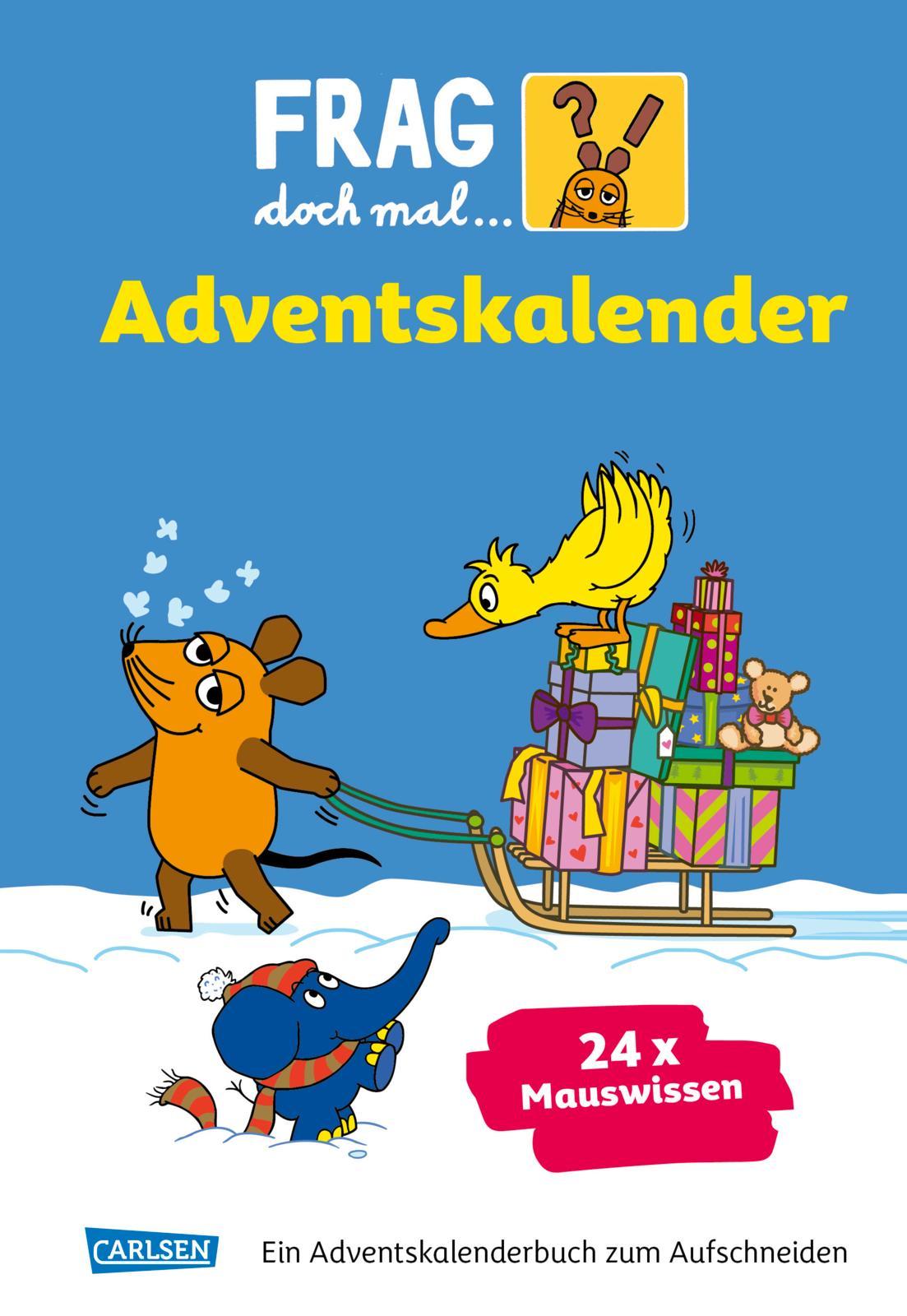 Vorderes Coverbild Frag doch mal ... die Maus: Der Adventskalender 2025