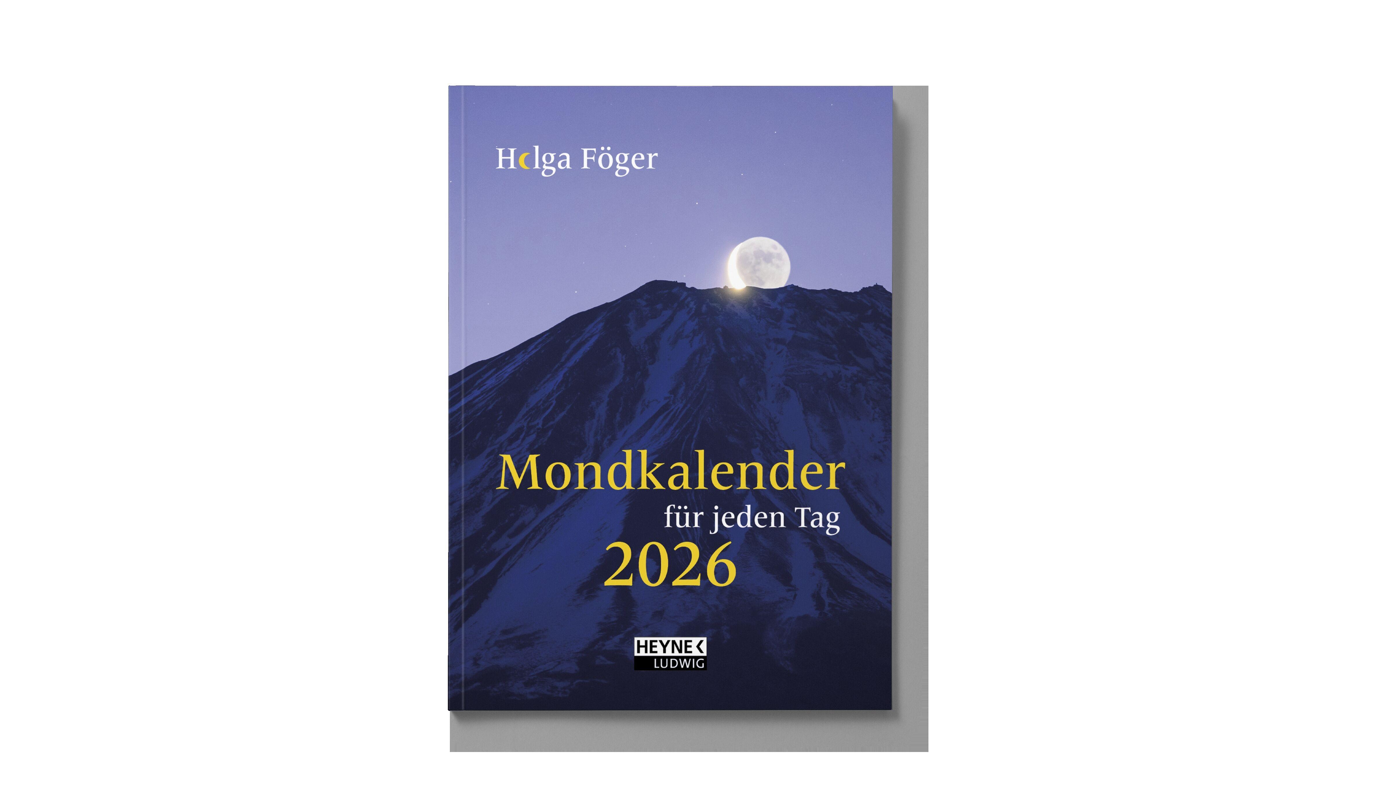 Beispielinhalt (Bild) Mondkalender für jeden Tag 2026