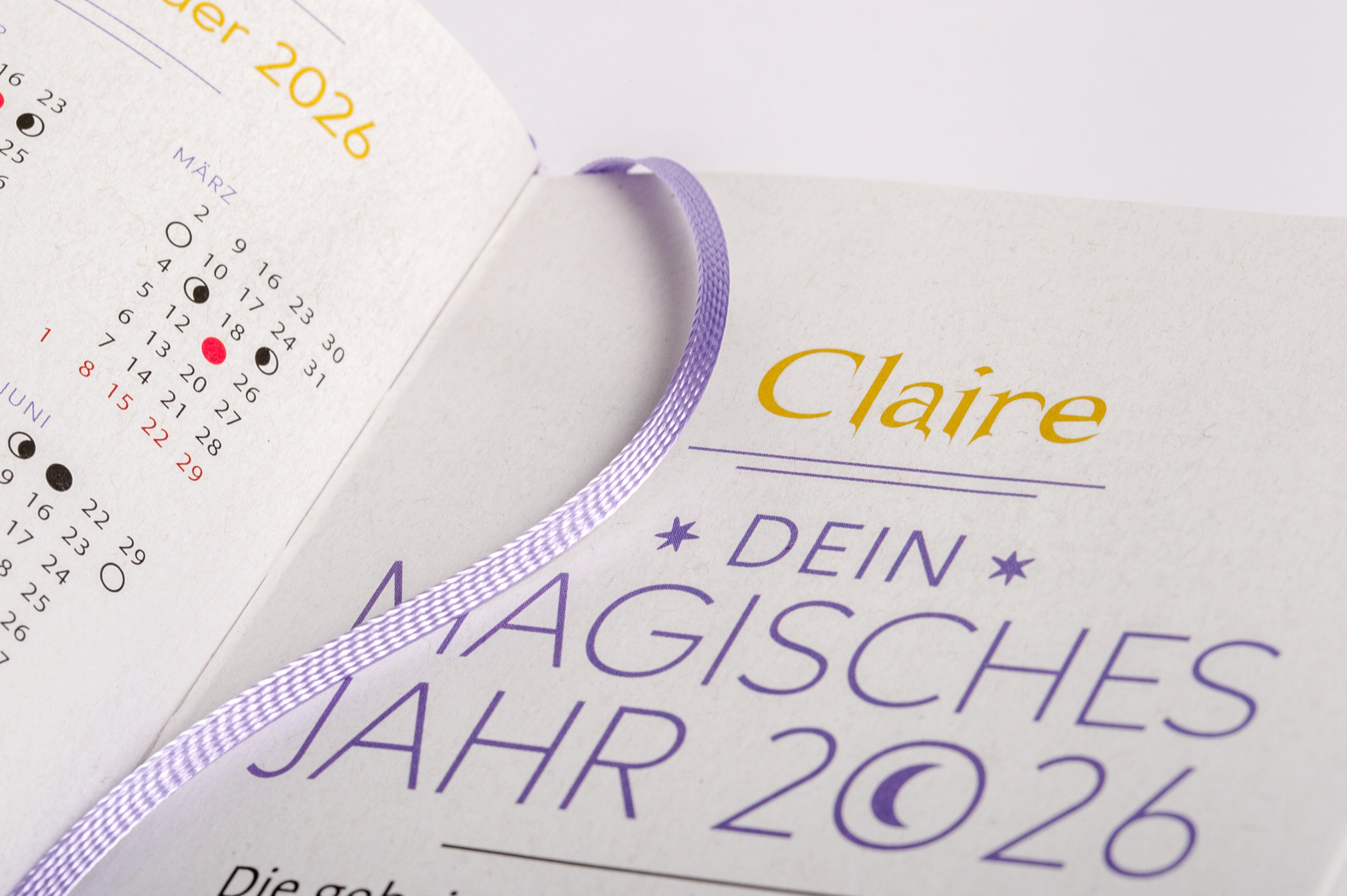 Beispielinhalt (Bild) Dein magisches Jahr 2026