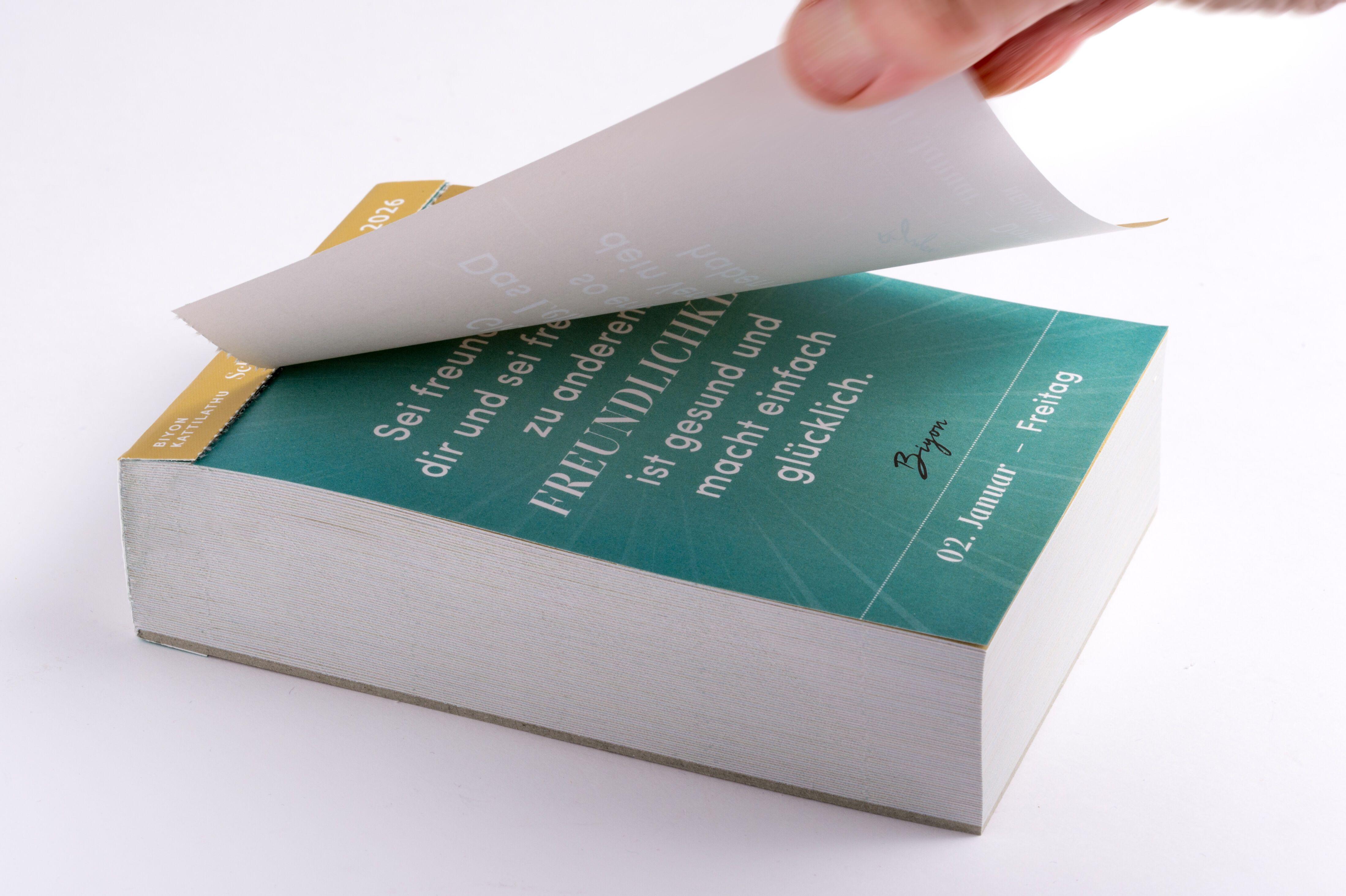 Beispielinhalt (Bild) Schokolade für die Seele 2026