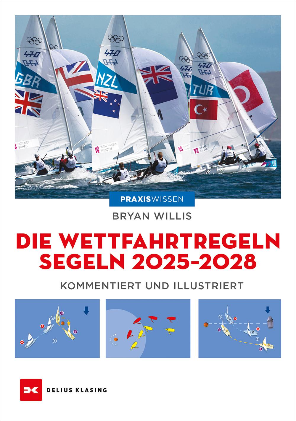 Vorderes Coverbild Die Wettfahrtregeln Segeln 2025 bis 2028