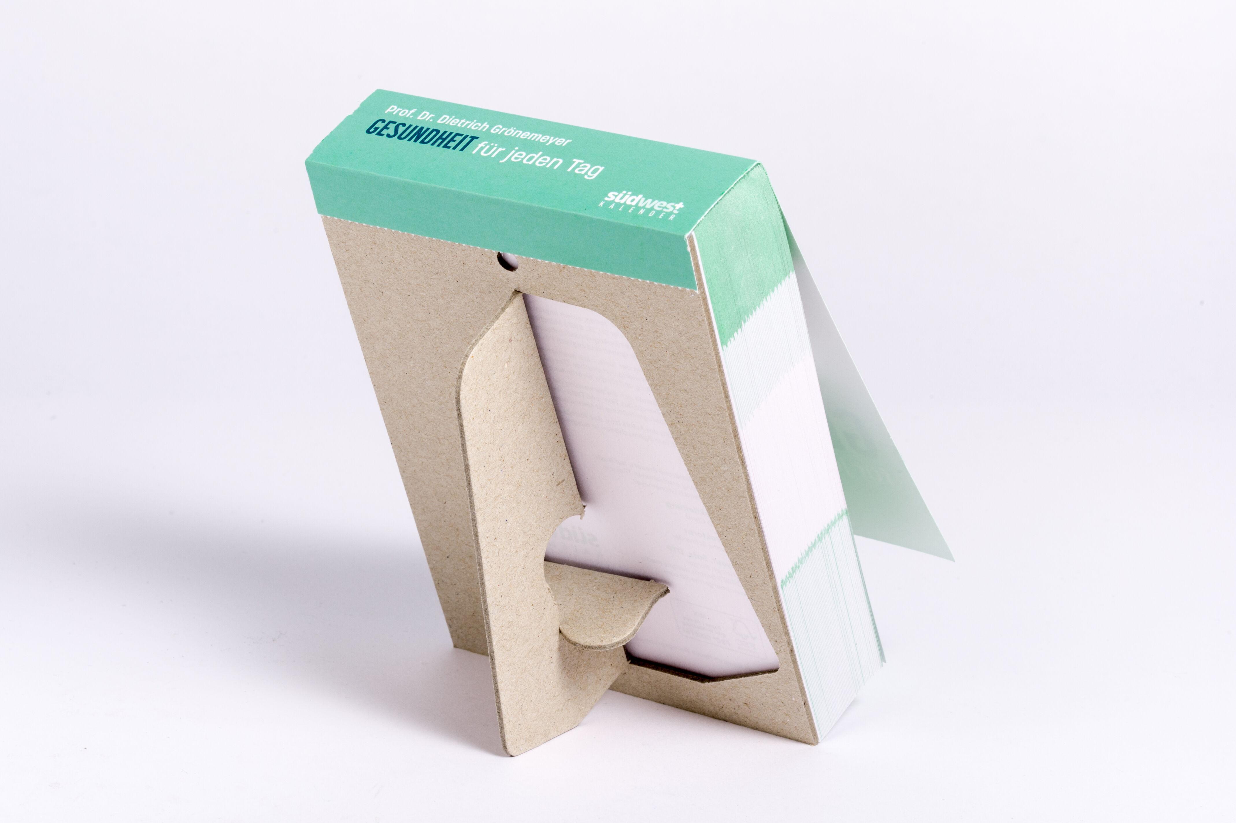 Beispielinhalt (Bild) Gesundheit für jeden Tag 2026 - Tagesabreißkalender zum Aufstellen oder Aufhängen