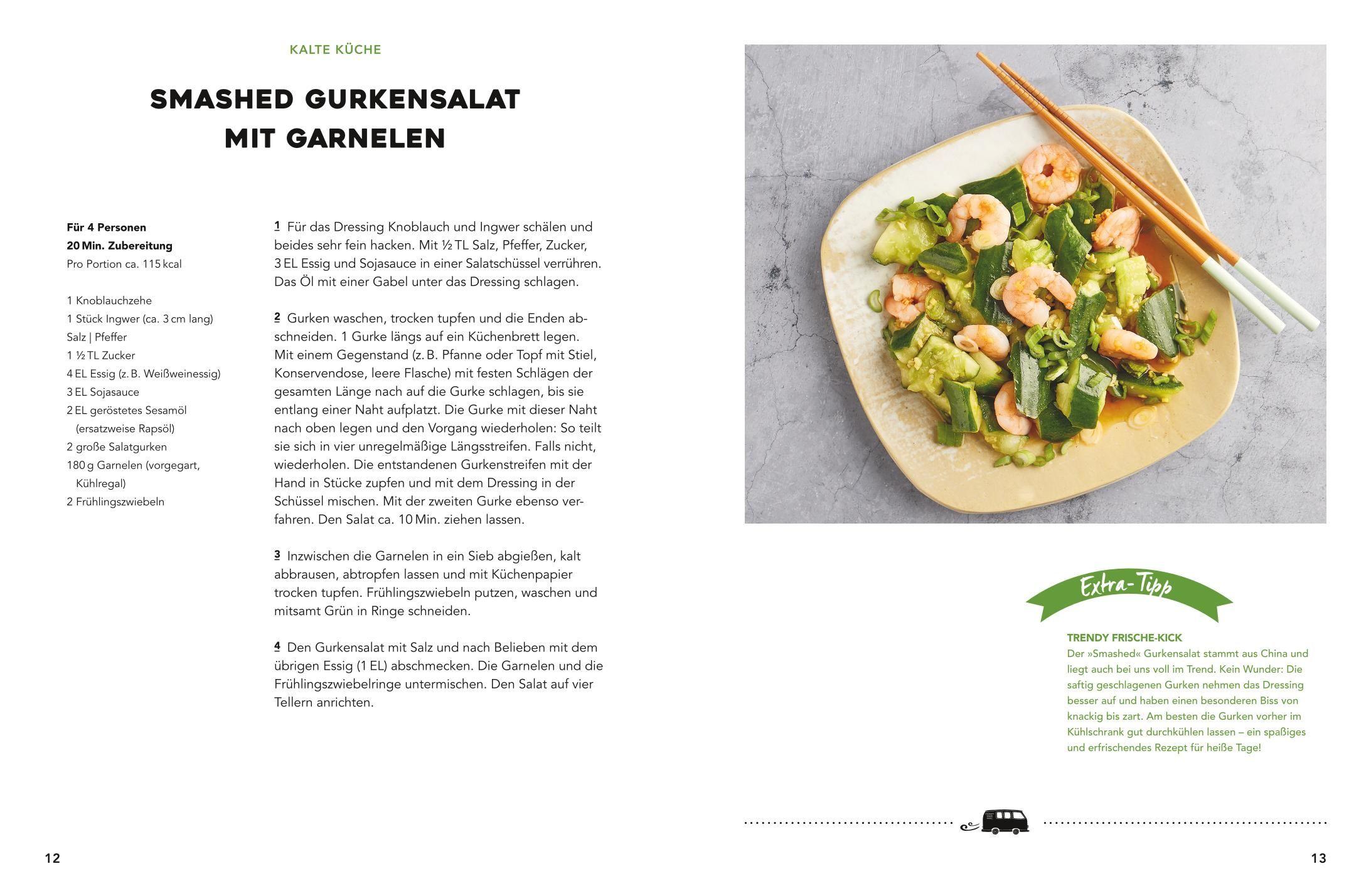 Beispielinhalt (Bild) Yes we camp - Das Camping-Kochbuch