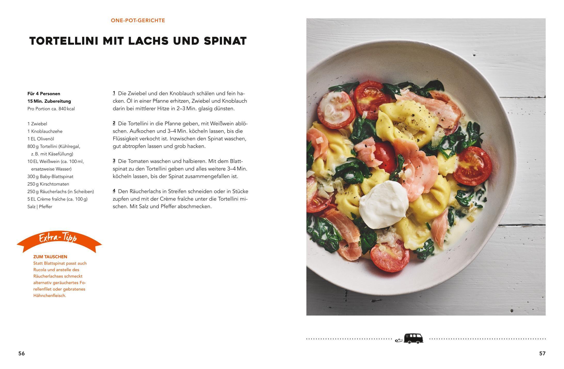 Beispielinhalt (Bild) Yes we camp - Das Camping-Kochbuch