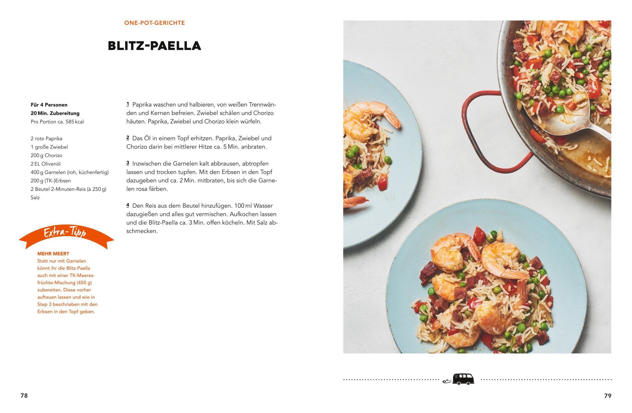 Beispielinhalt (Bild) Yes we camp - Das Camping-Kochbuch