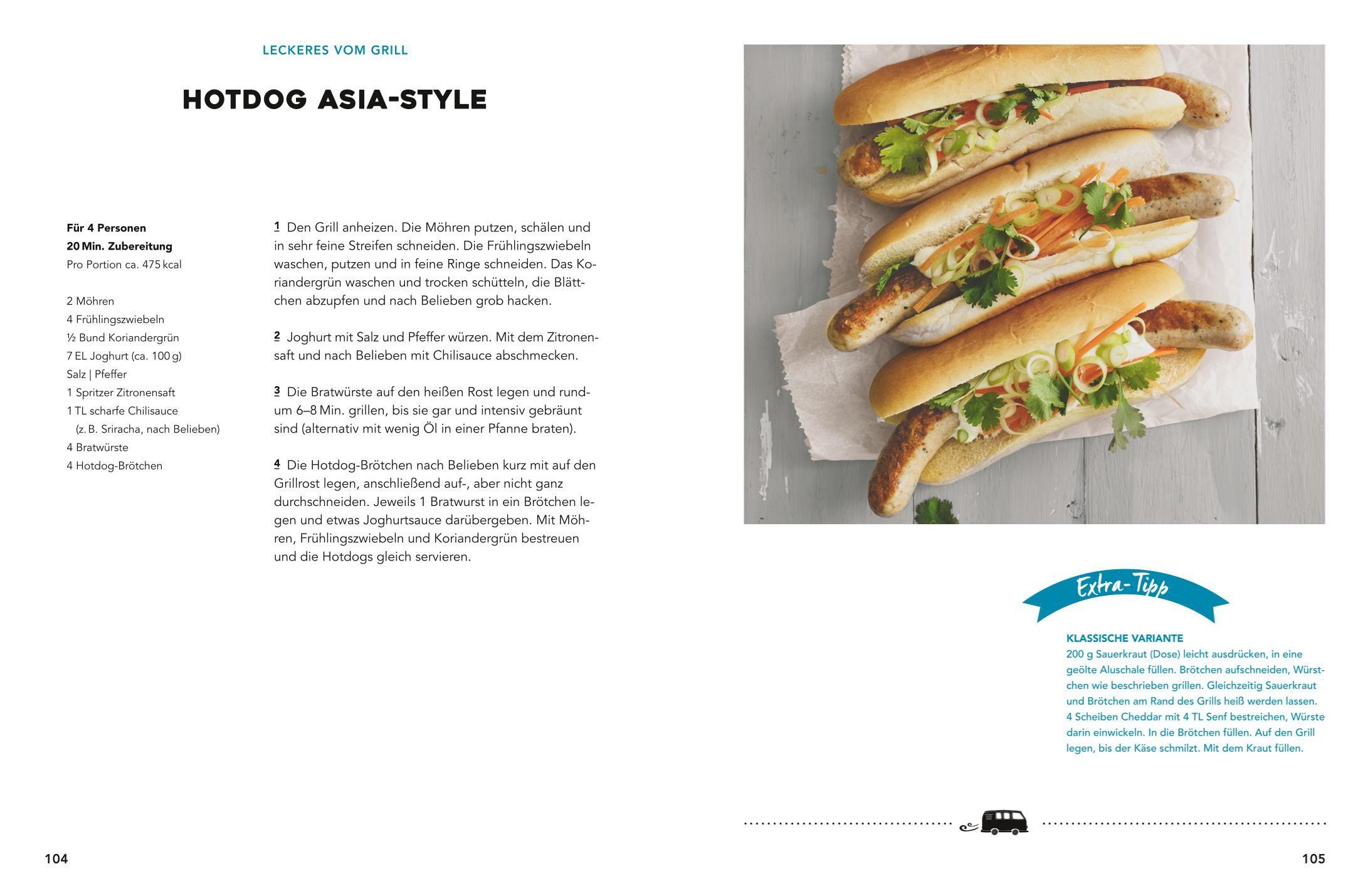 Beispielinhalt (Bild) Yes we camp - Das Camping-Kochbuch