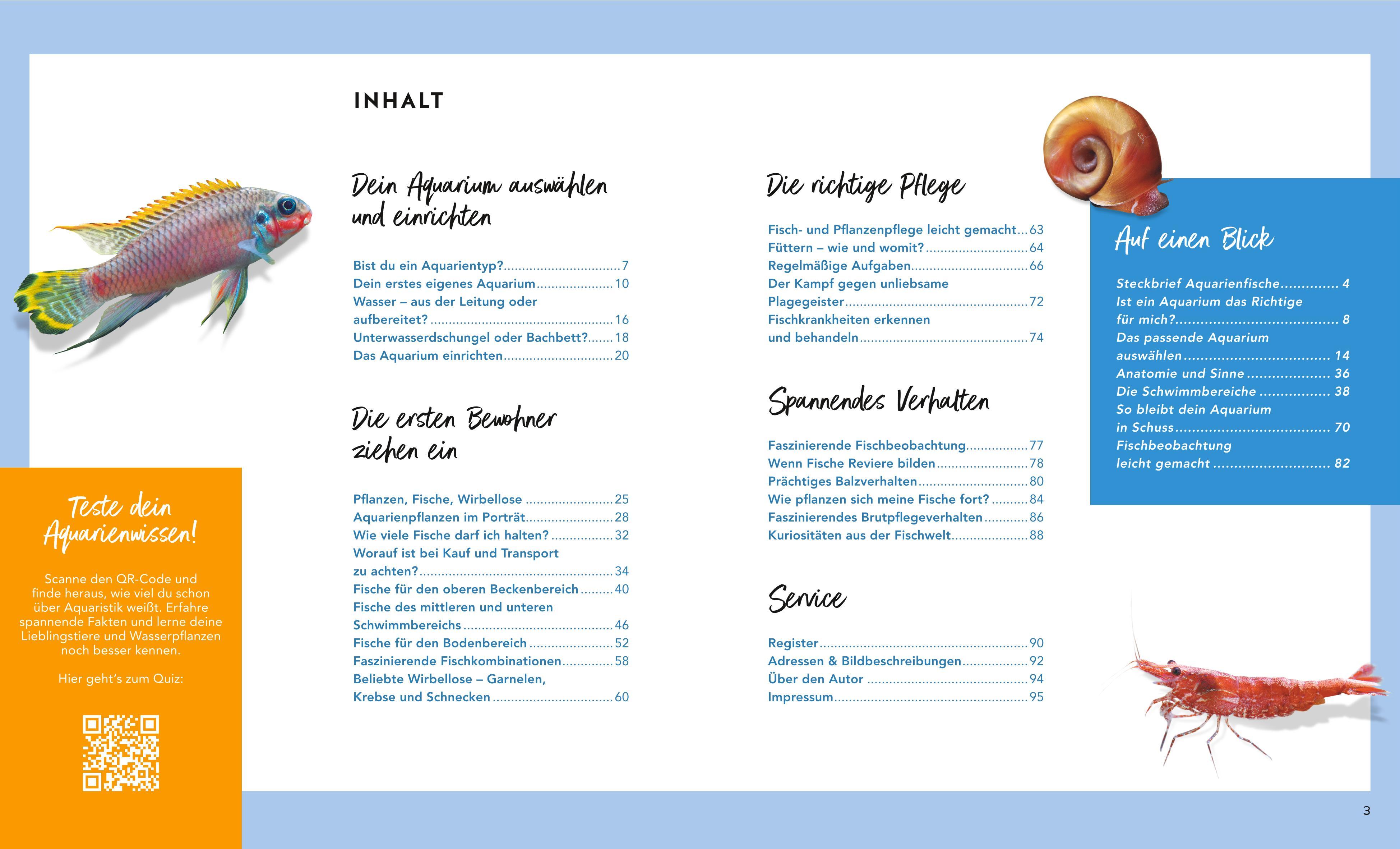 Beispielinhalt (Bild) Aquarien - Spaß für Kinder