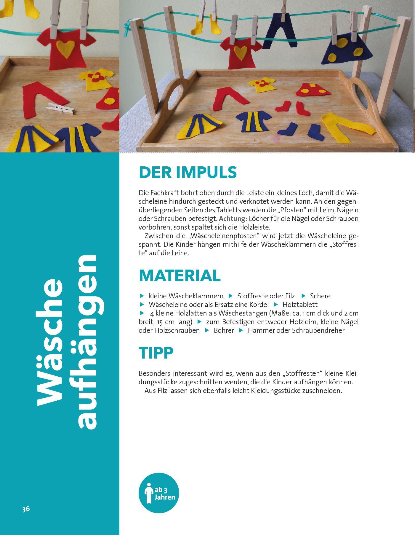 Beispielinhalt (Bild) Das Freispielbuch