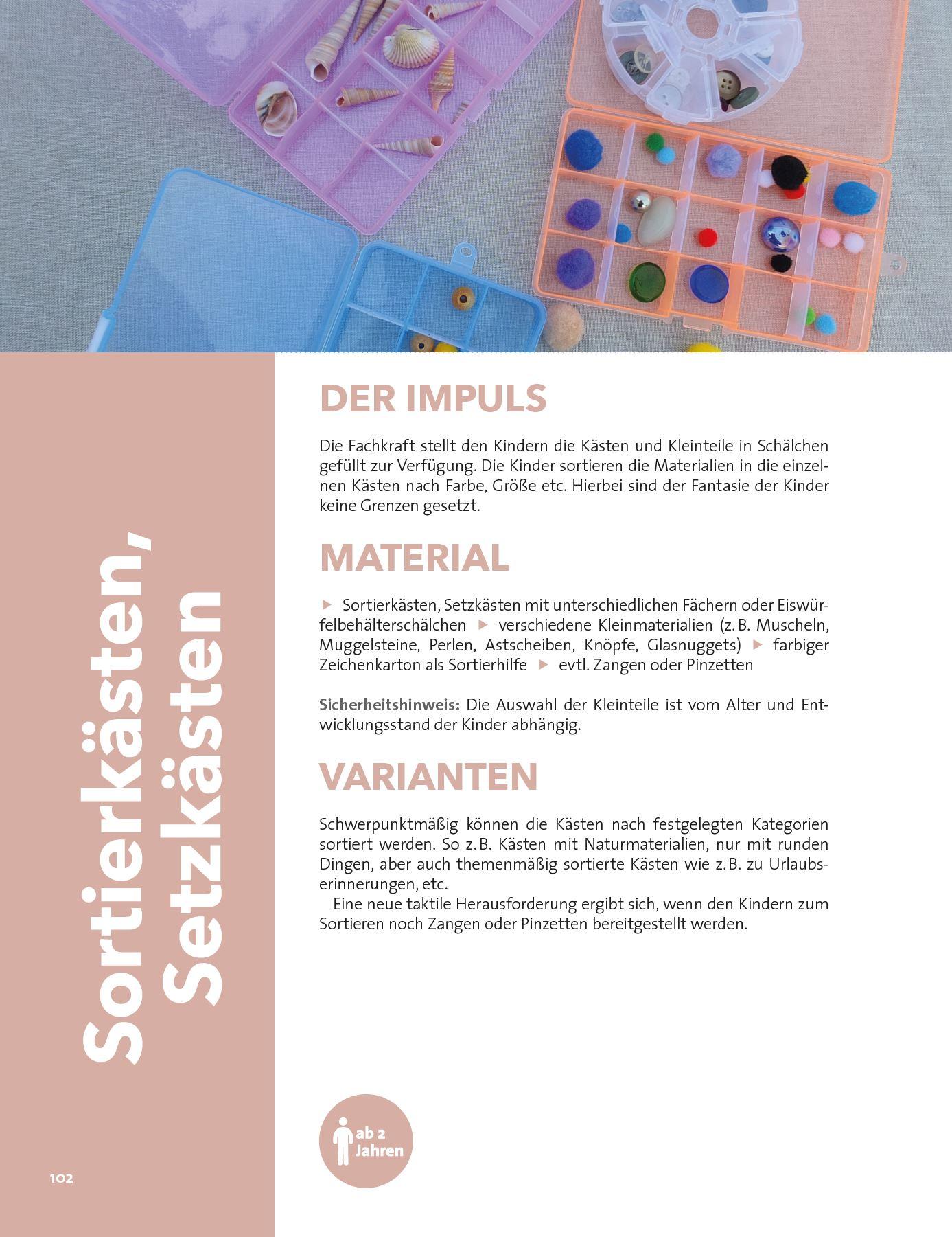 Beispielinhalt (Bild) Das Freispielbuch