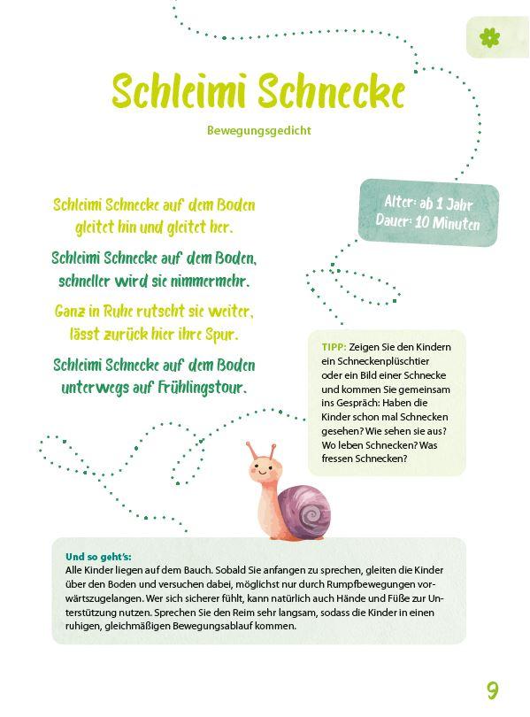 Beispielinhalt (Bild) Das Krippen-Jahreszeitenbuch: Mit allen Sinnen