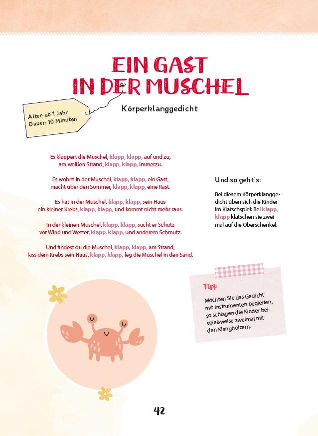 Beispielinhalt (Bild) Die schönsten Klanggeschichten für Krippenkinder