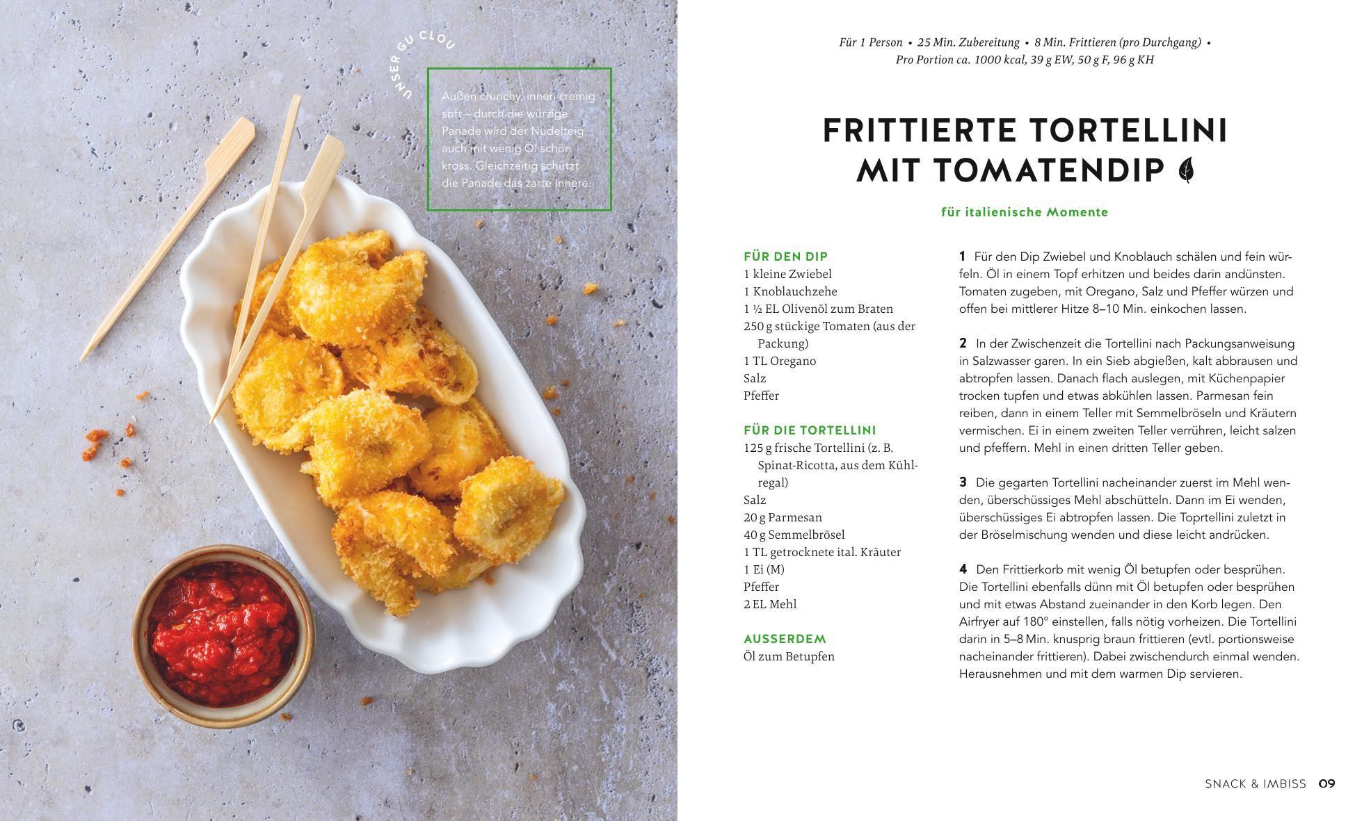 Beispielinhalt (Bild) Airfryer for One