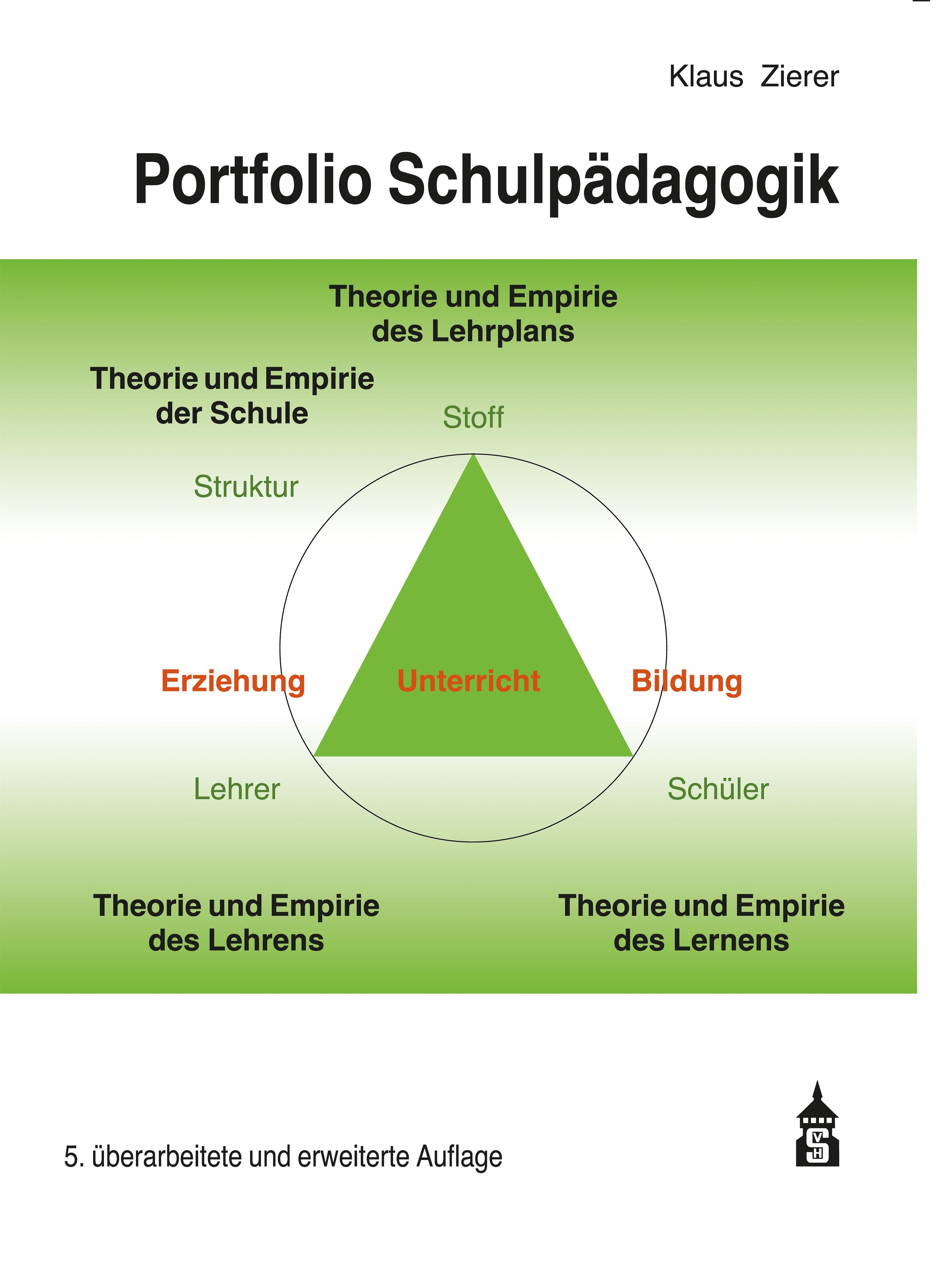 Vorderes Coverbild Portfolio Schulpädagogik