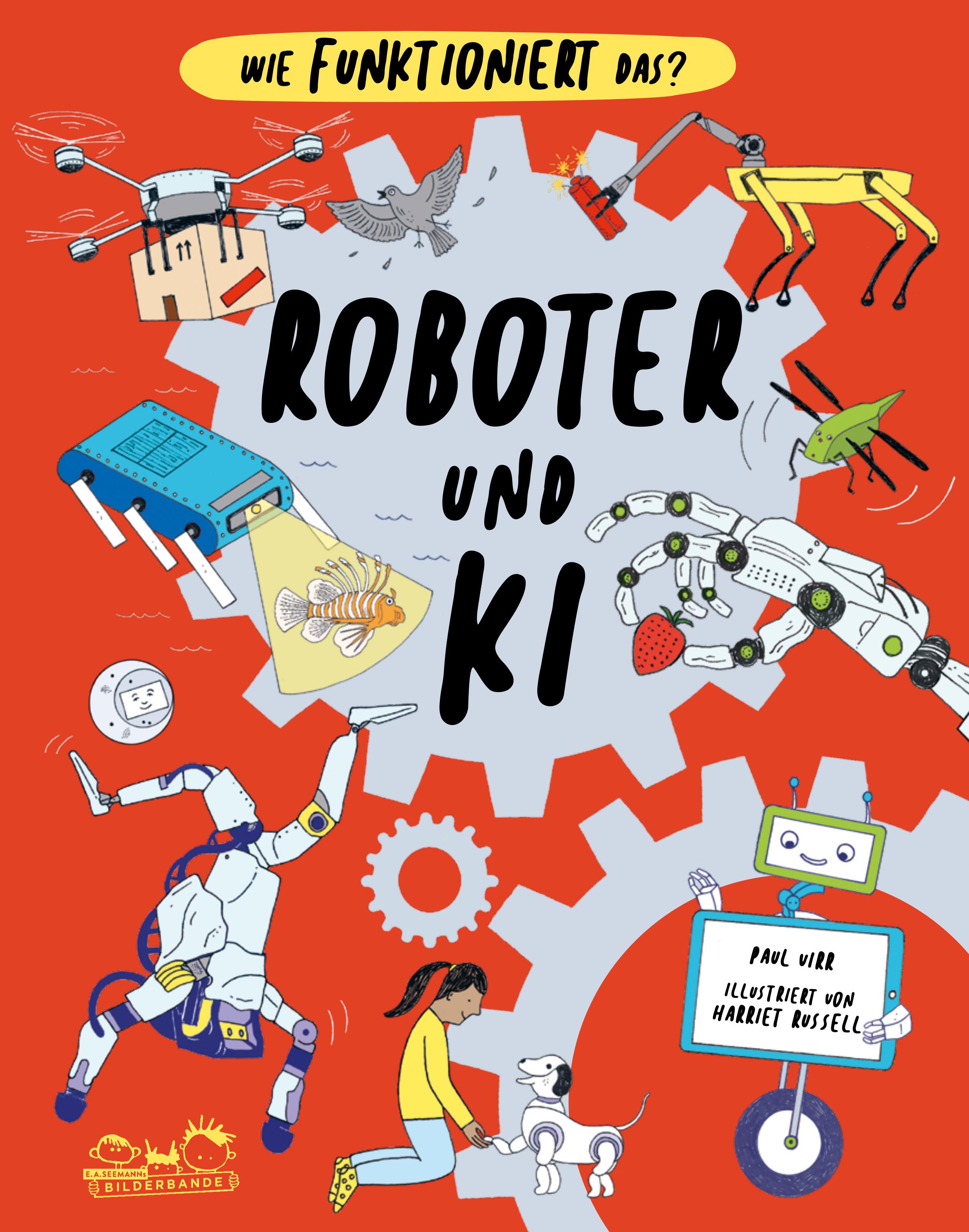 Vorderes Coverbild Roboter und KI